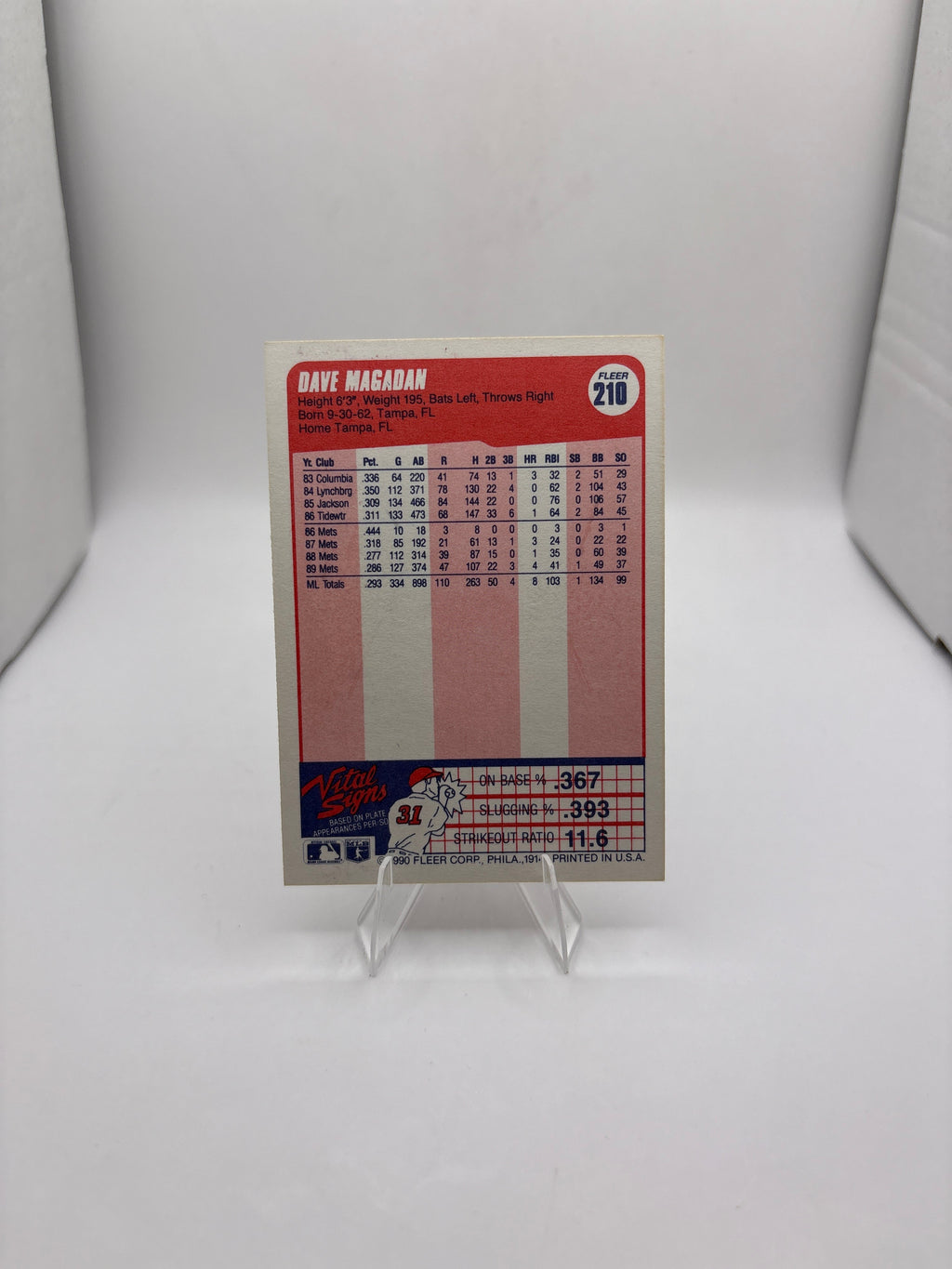 Fleer Dave Magadan
