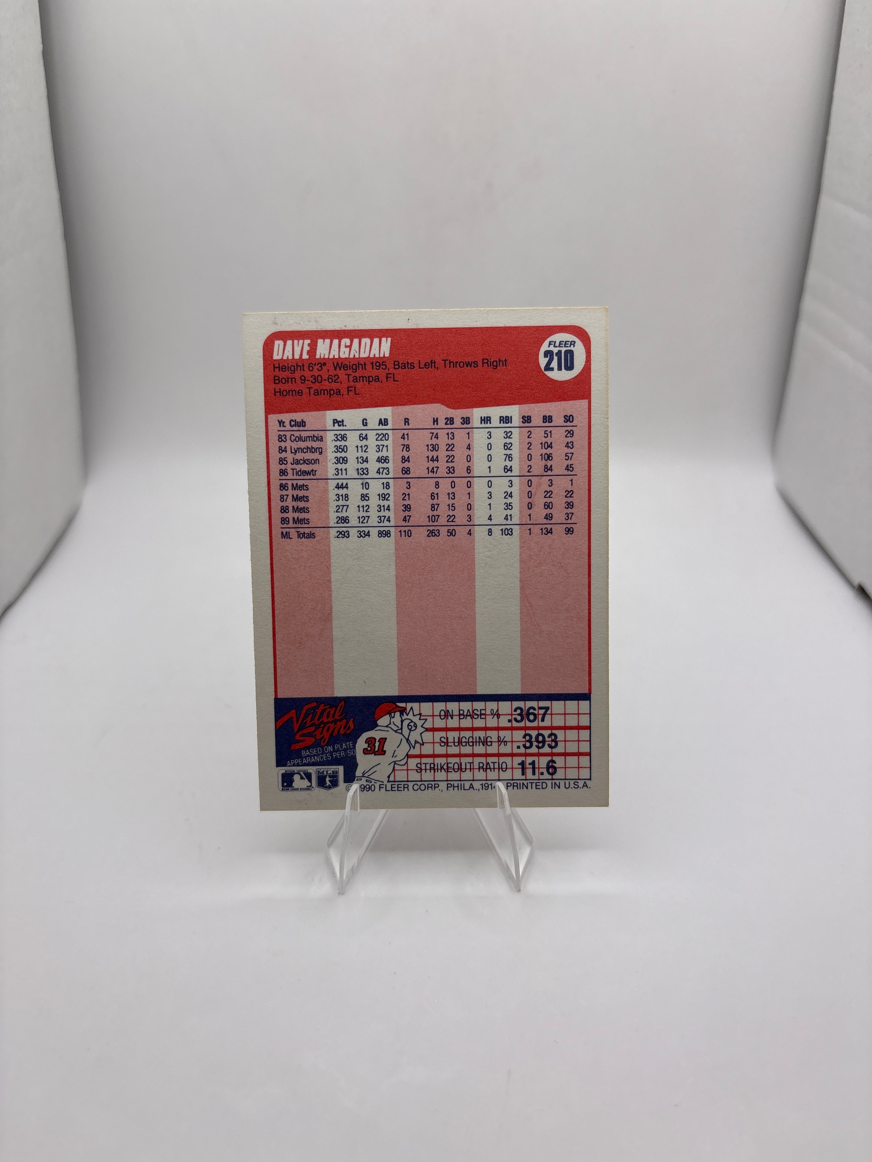 Fleer Dave Magadan