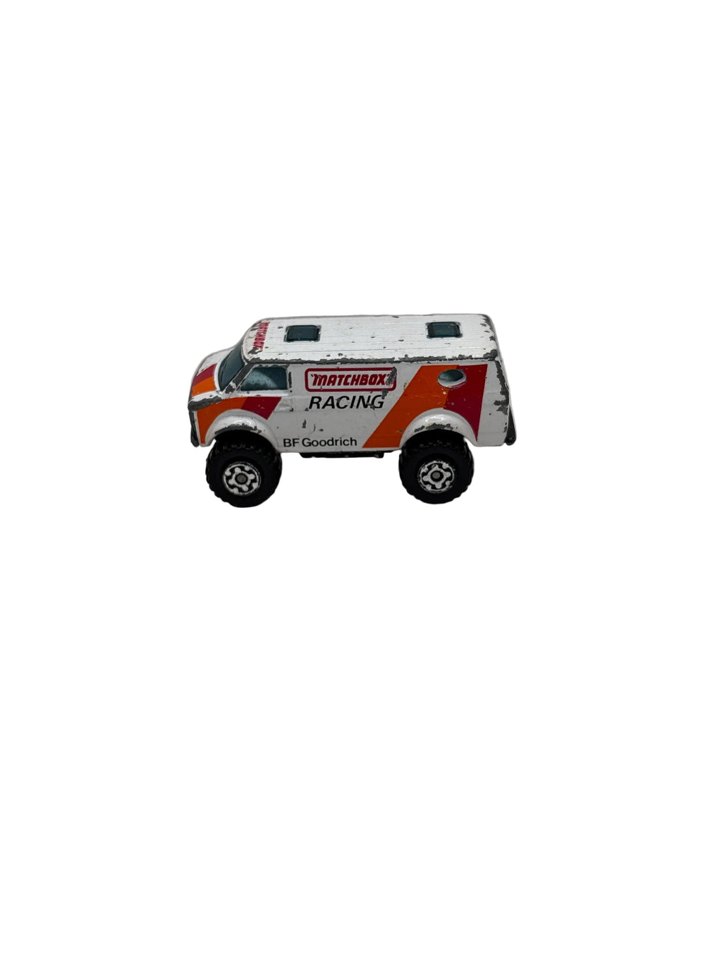 Matchbox 4x4 Chevy Van Diecast white