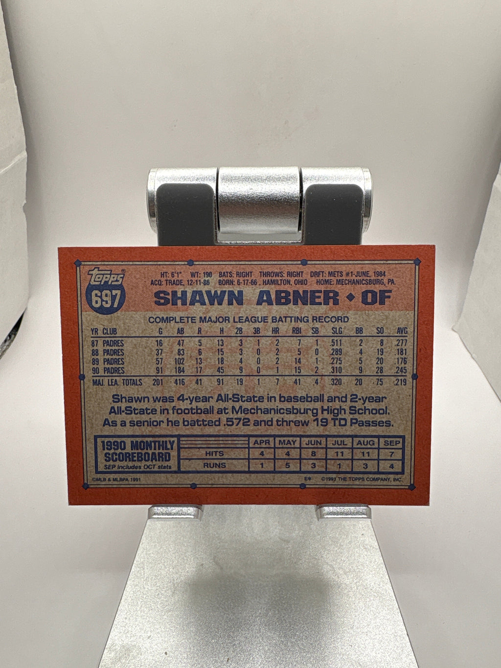 Topps Shawn Abner