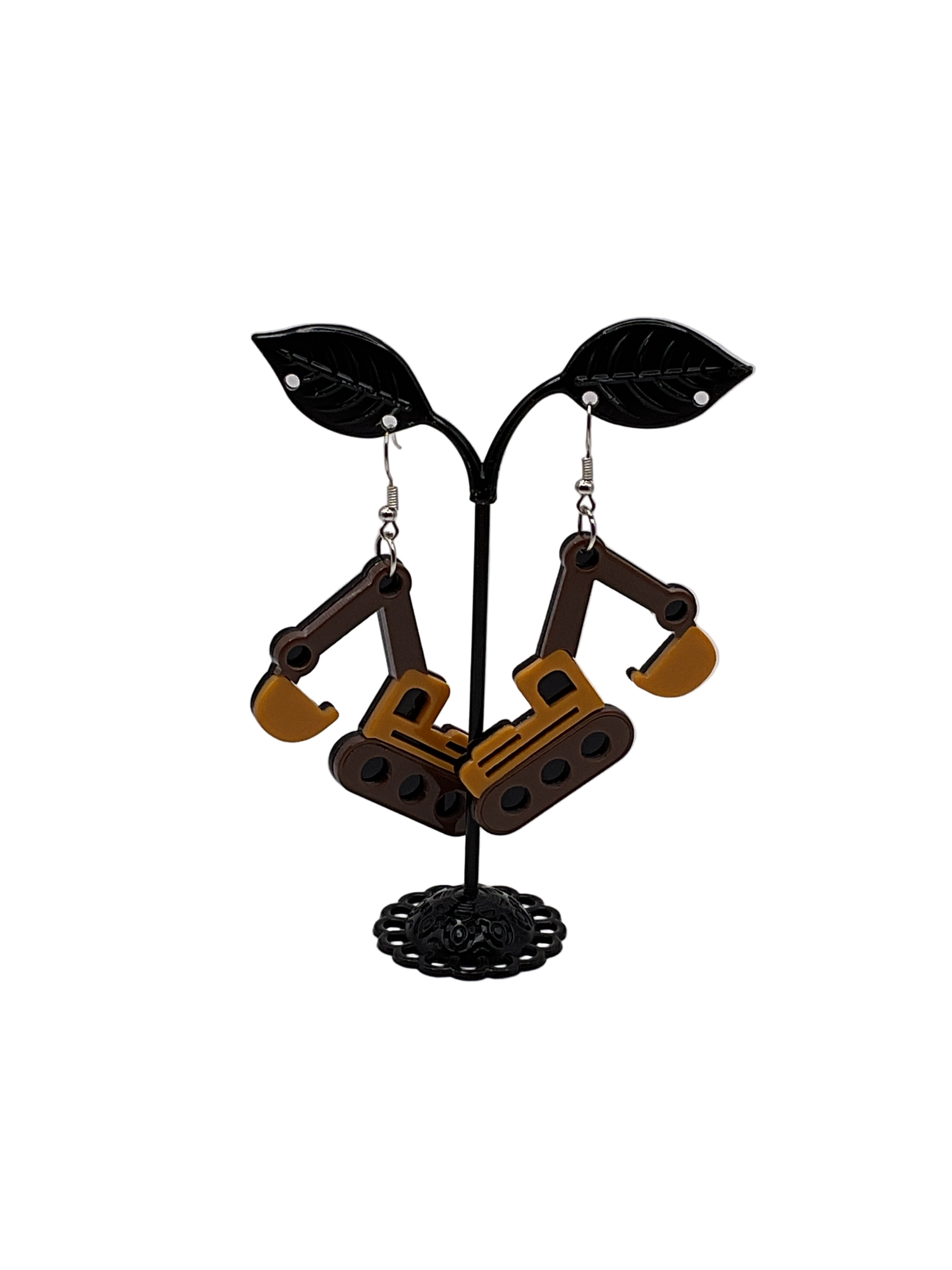 Heavy Equipment Earrings