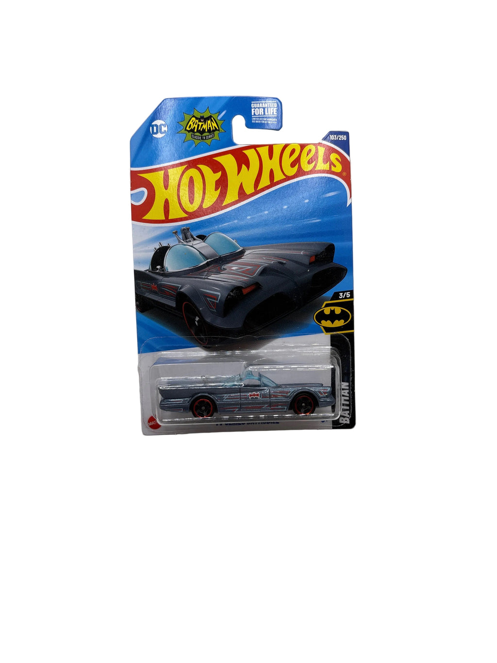 Hot Wheels TV Series Batmobile Diecast blue