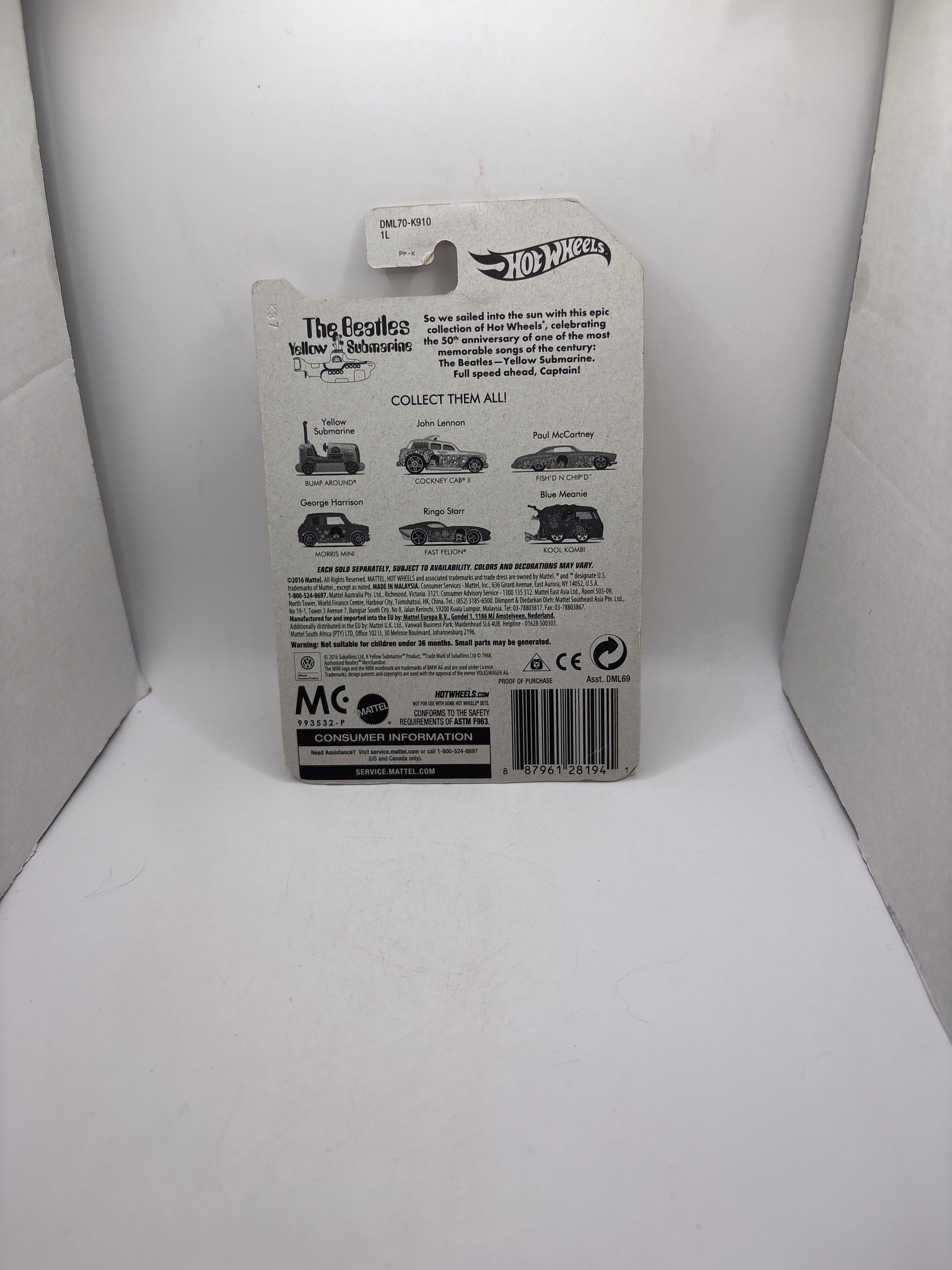 Hot Wheels Cockney Cab II Diecast White
