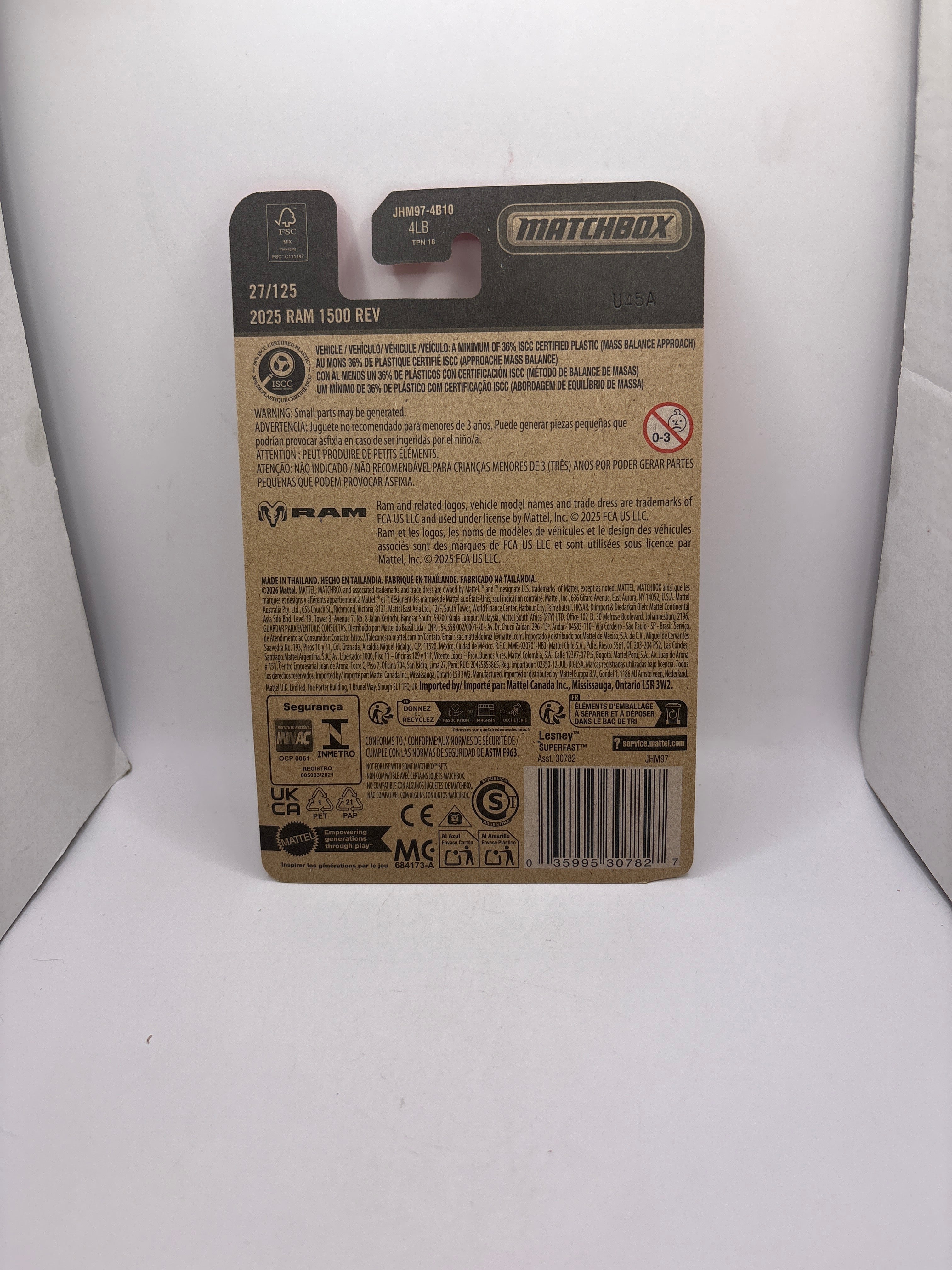 Matchbox 2025 Ram 1500 EV Diecast red