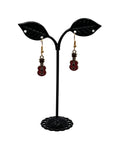 Musical instruments and note earrings