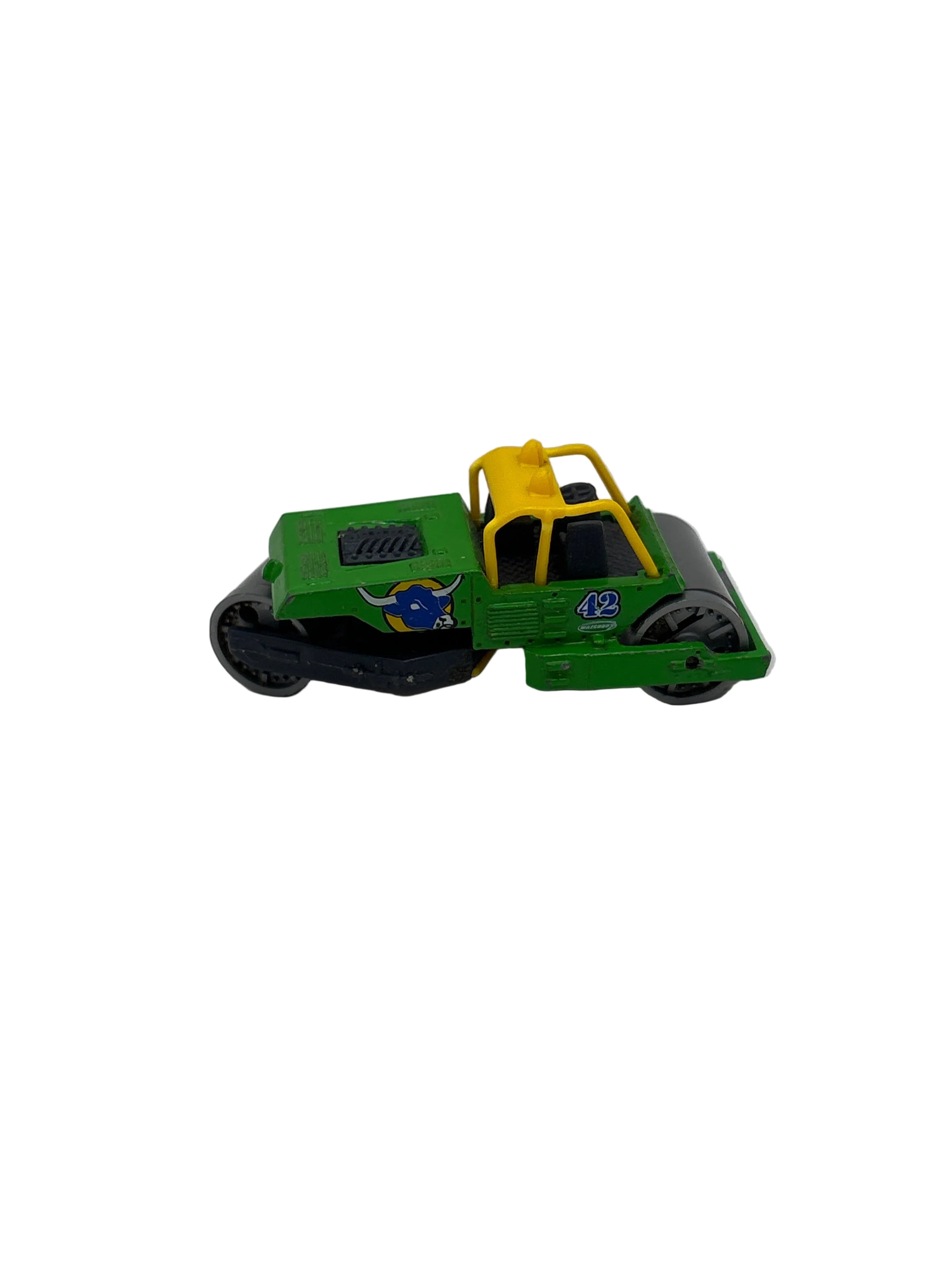 Matchbox Road Roller Diecast green