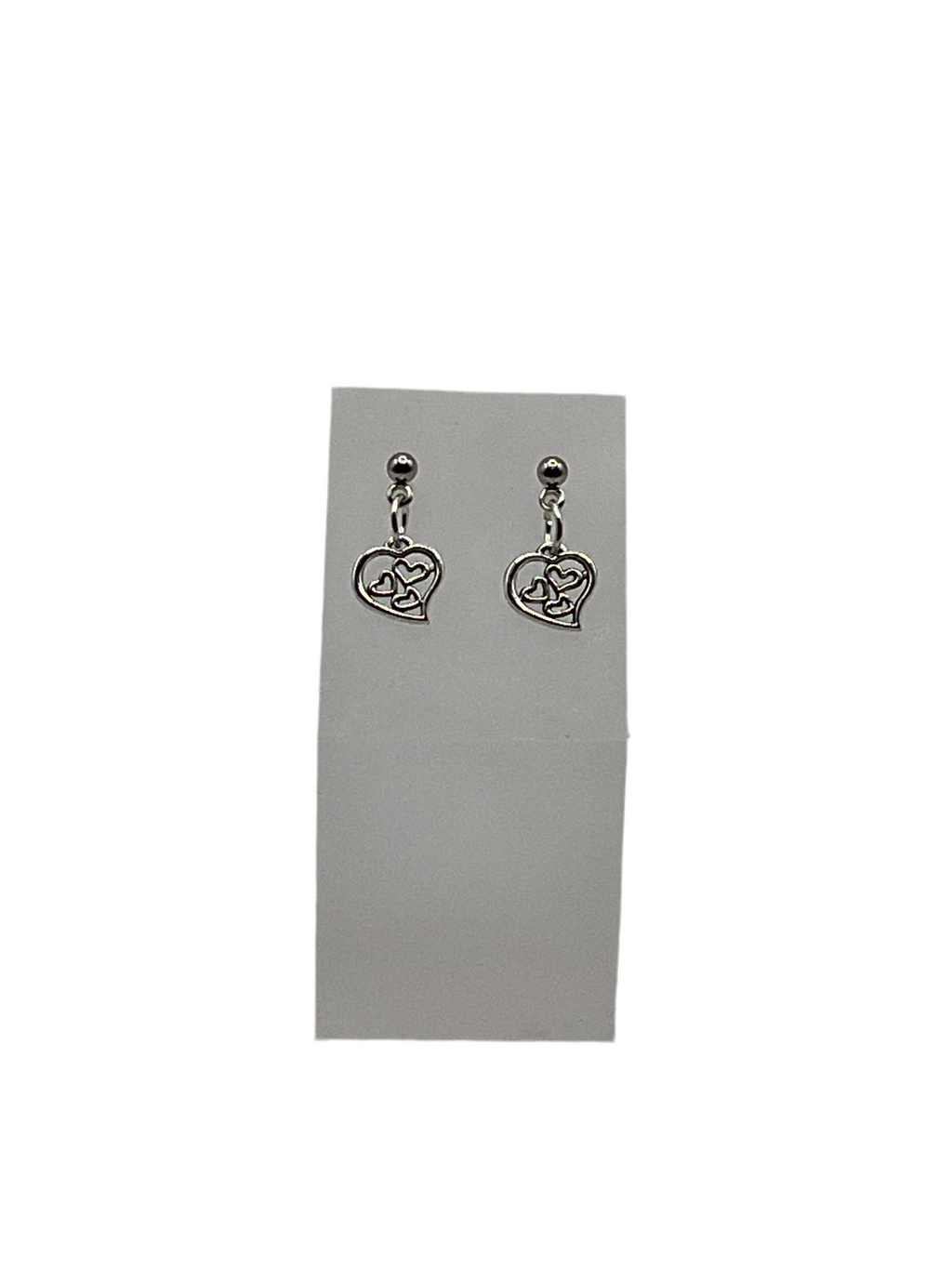 Hearts Inside of Heart Earrings