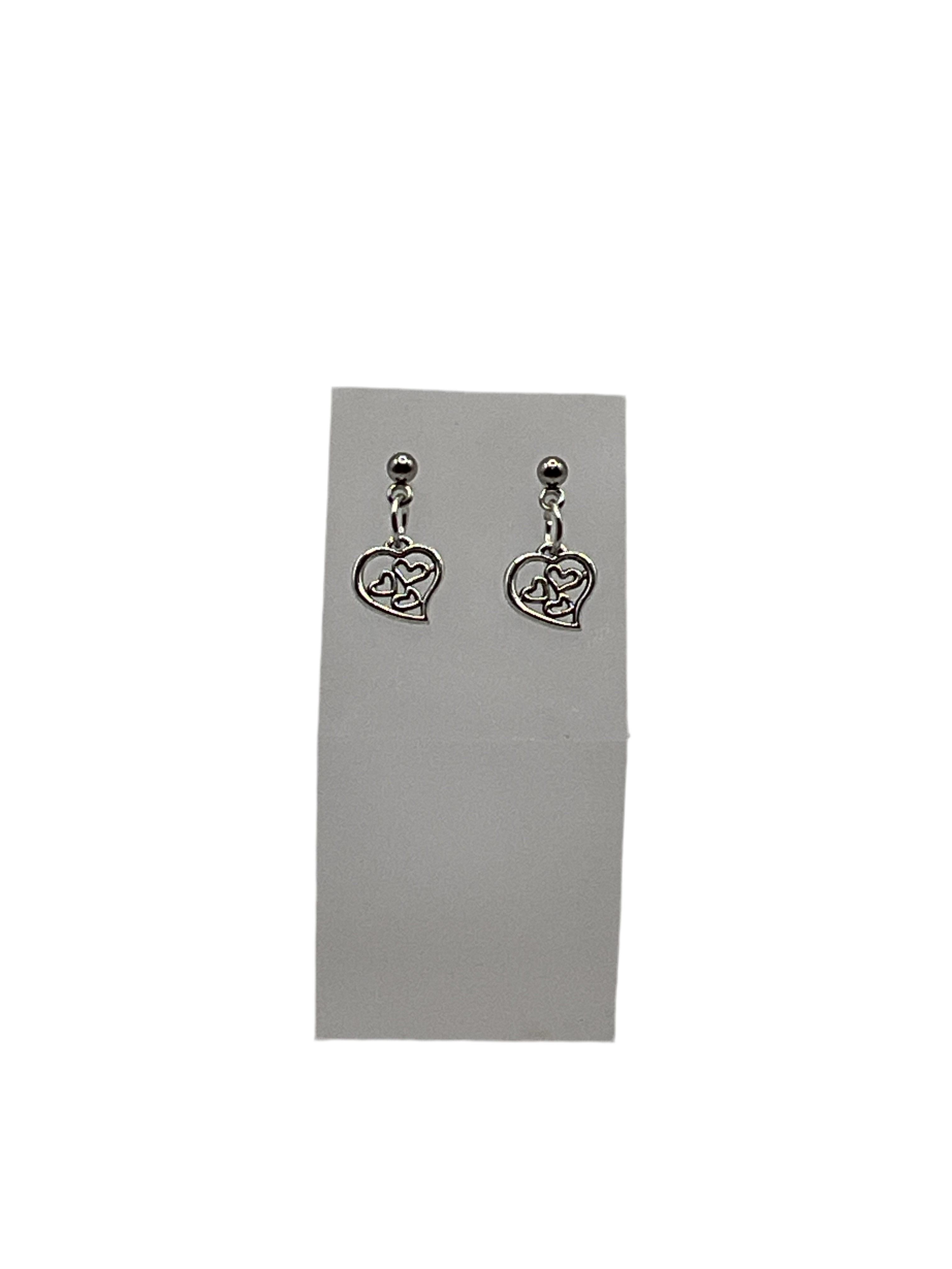 Hearts Inside of Heart Earrings