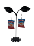 Cheddar Ruffles Chips earrings