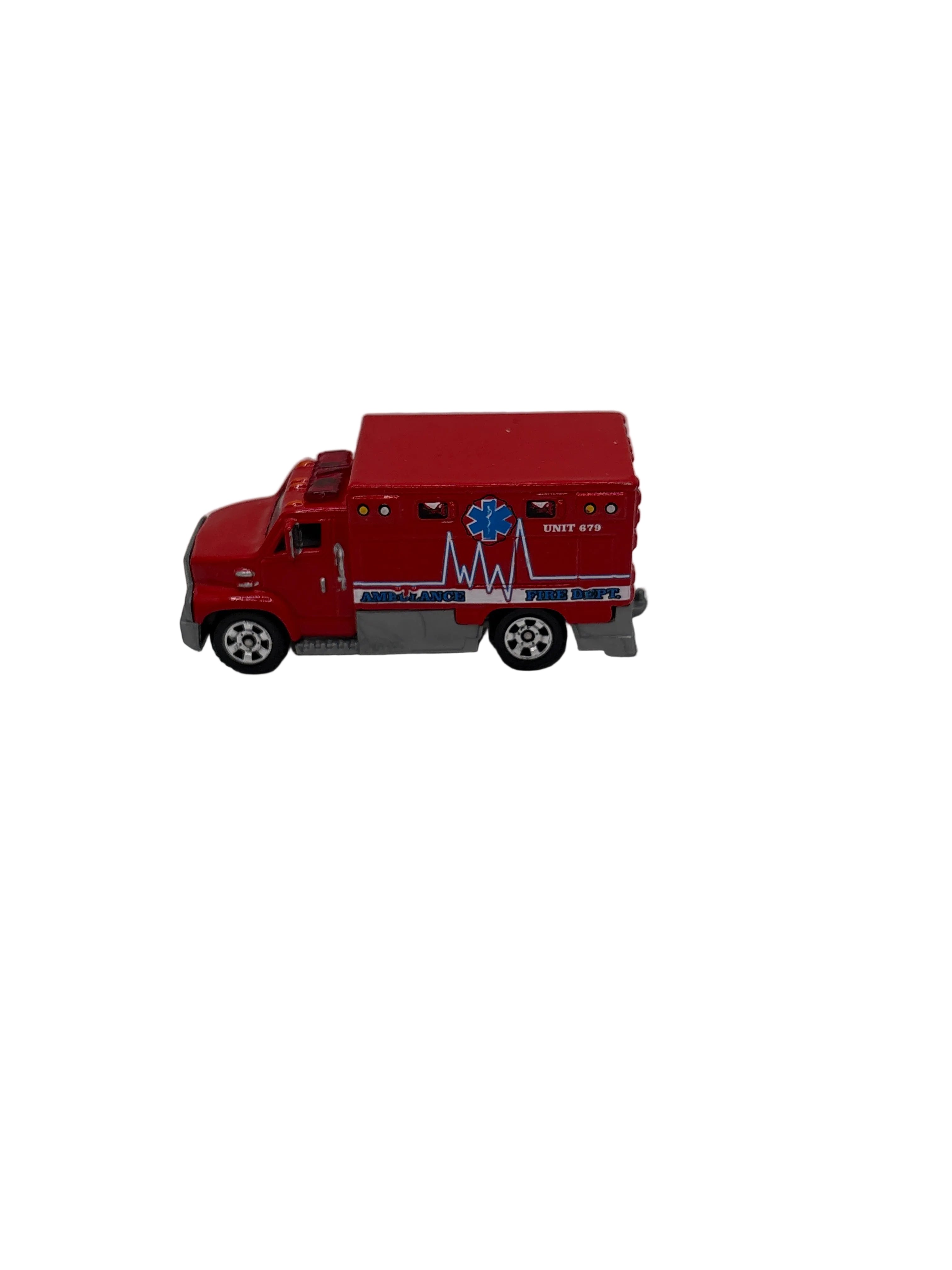 Matchbox Ambulance Diecast red