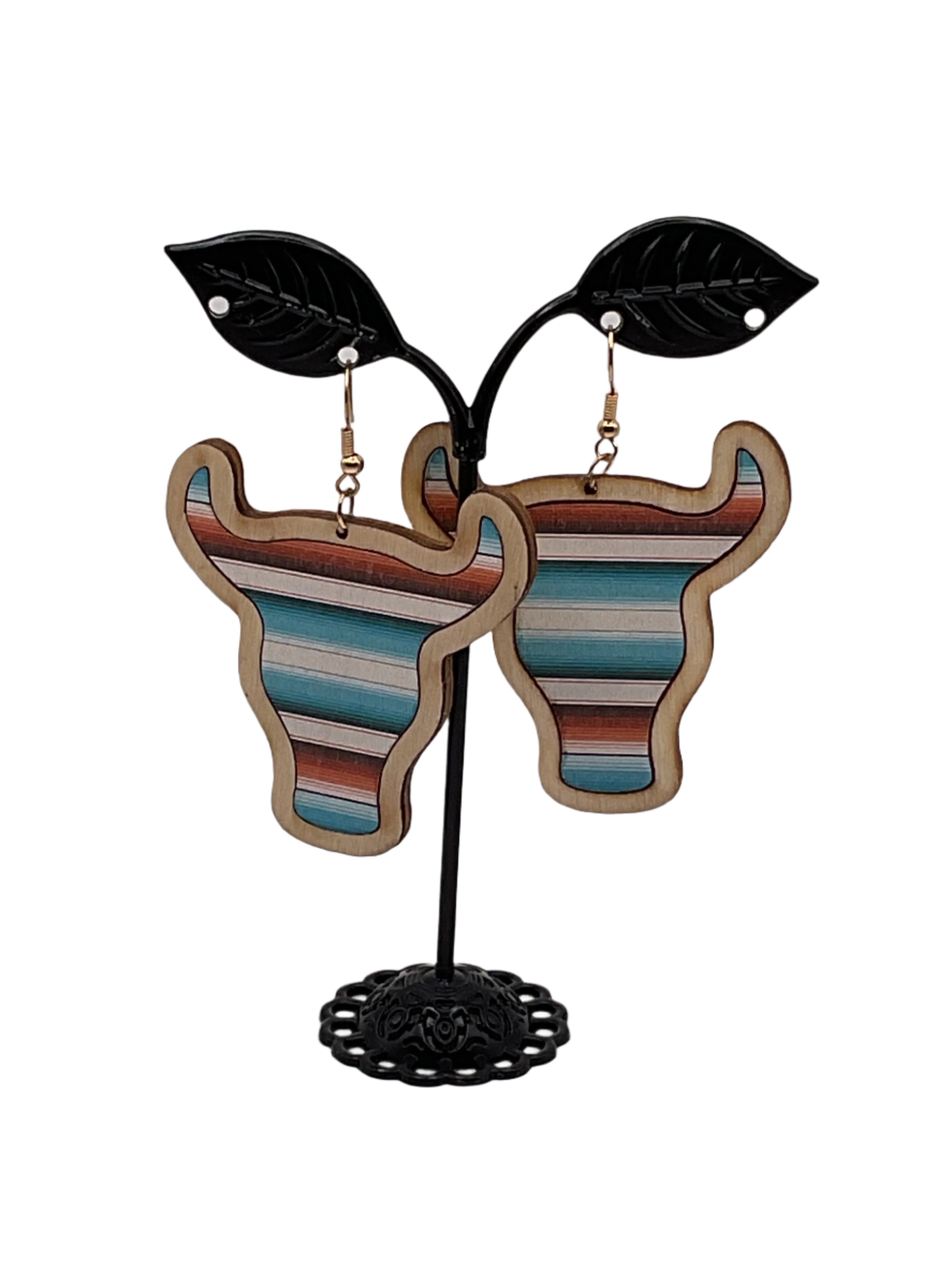 Bullhead Western Earrings