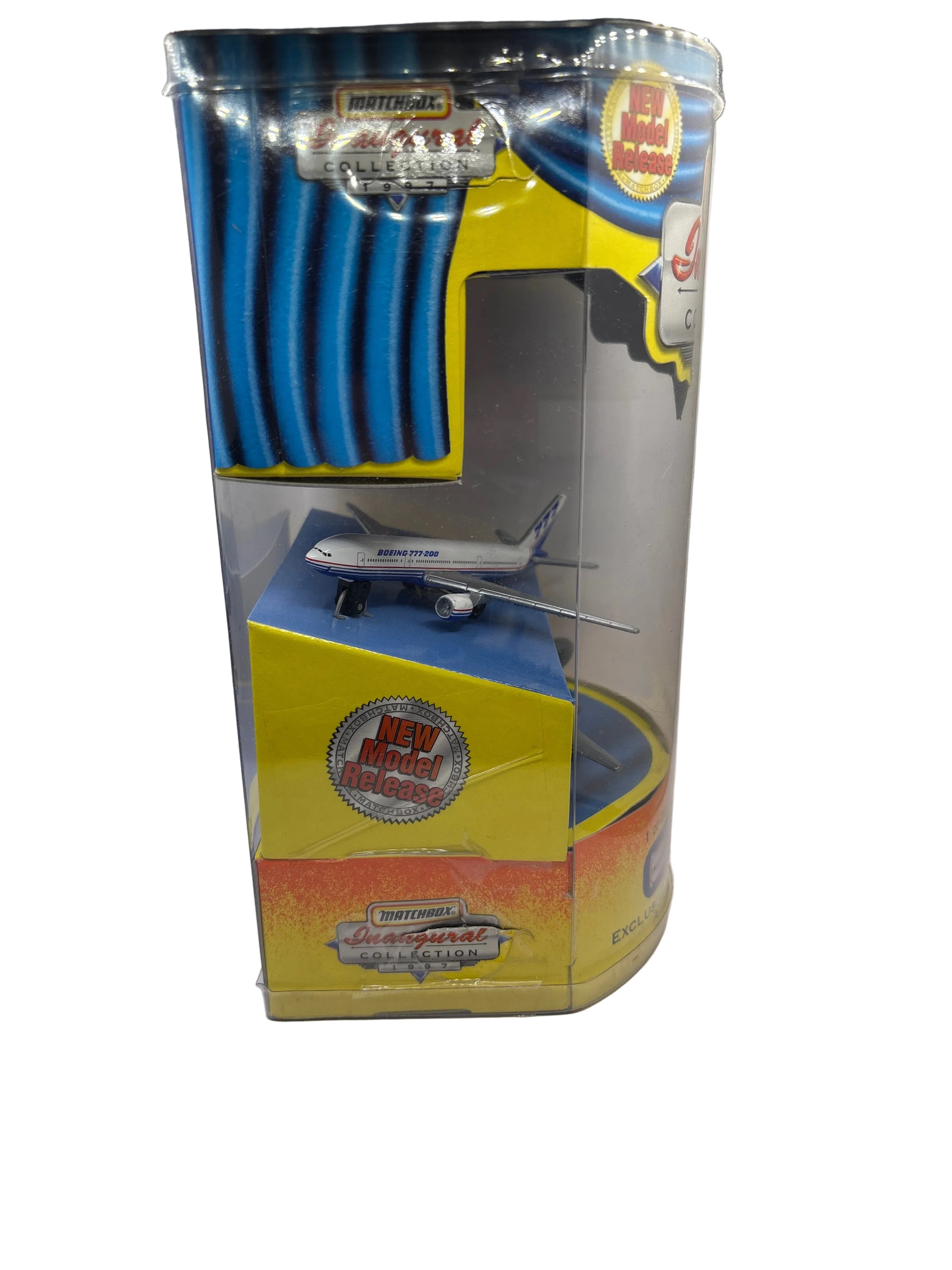 Matchbox Boeing 777 Diecast multi color
