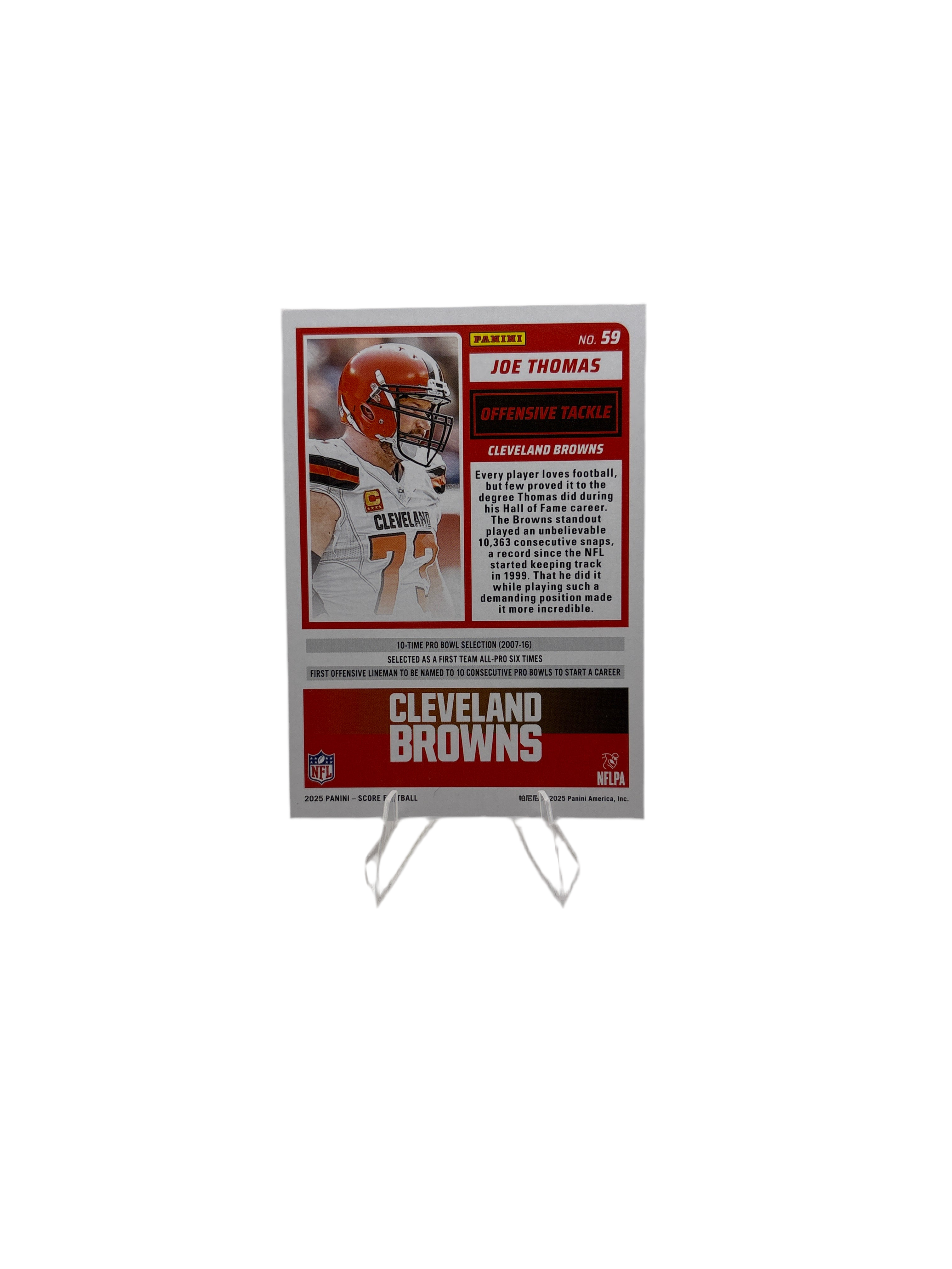 Score Joe Thomas