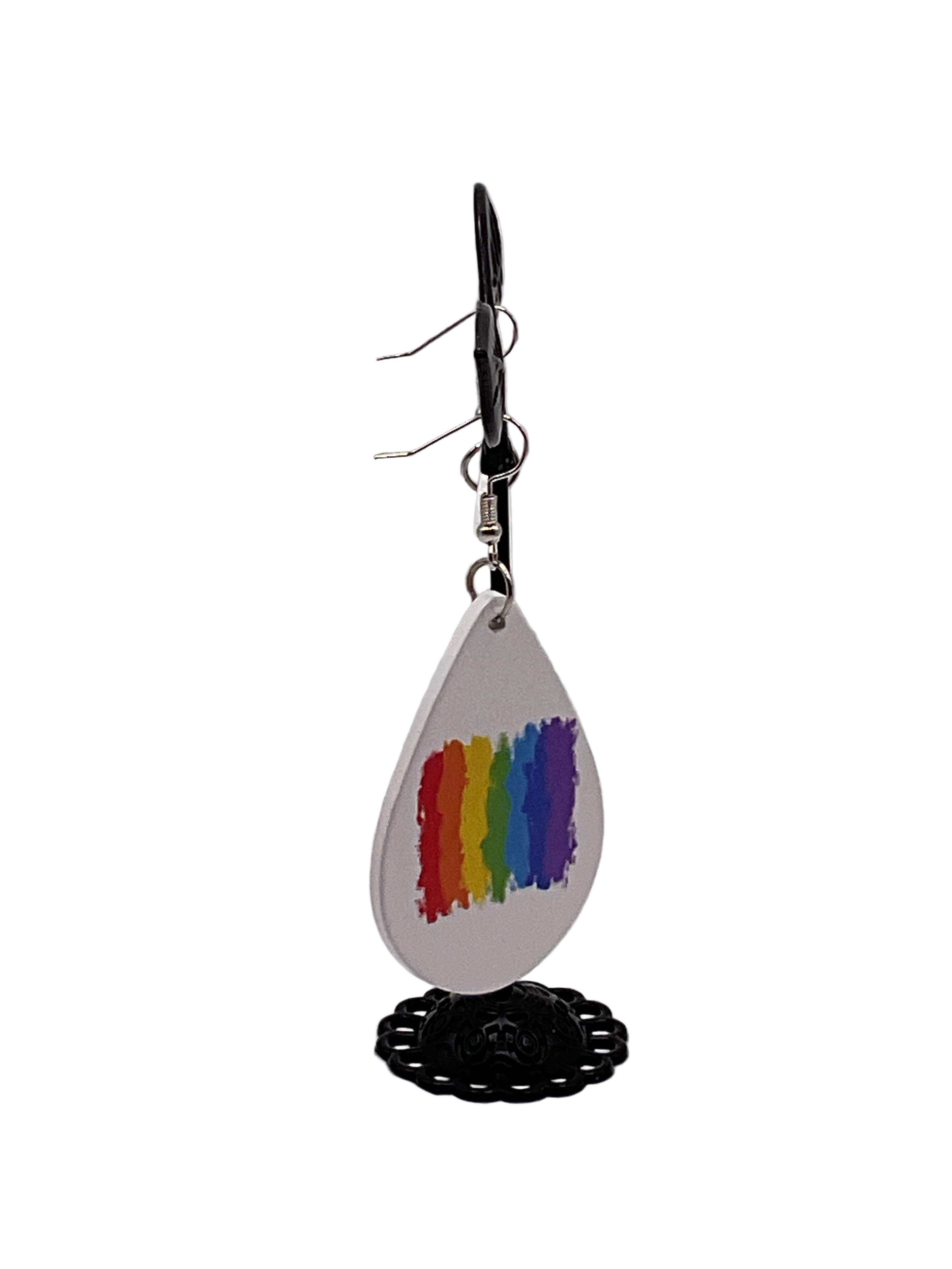 Tear drop earrings