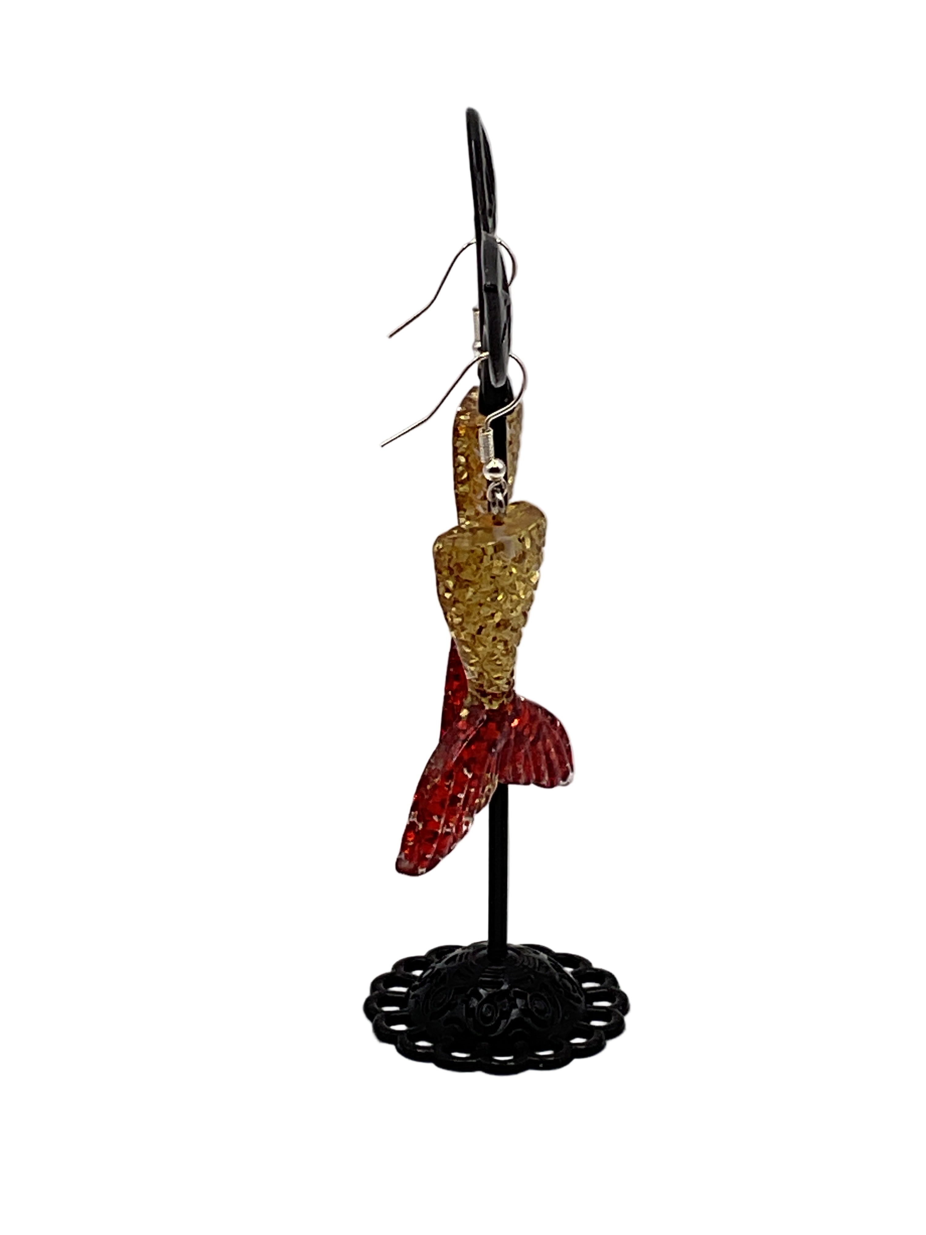 Mermaid Tail Earrings