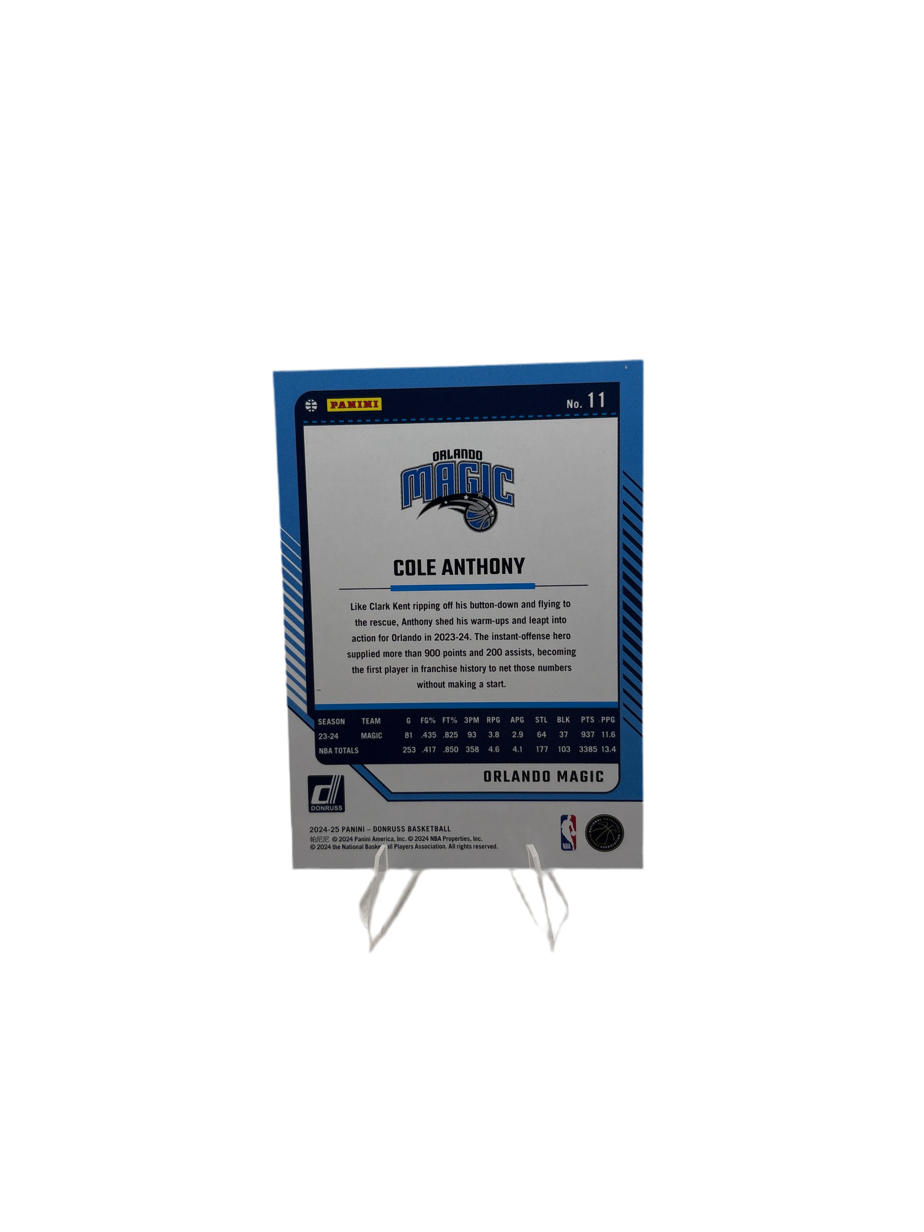 Donruss Cole Anthony