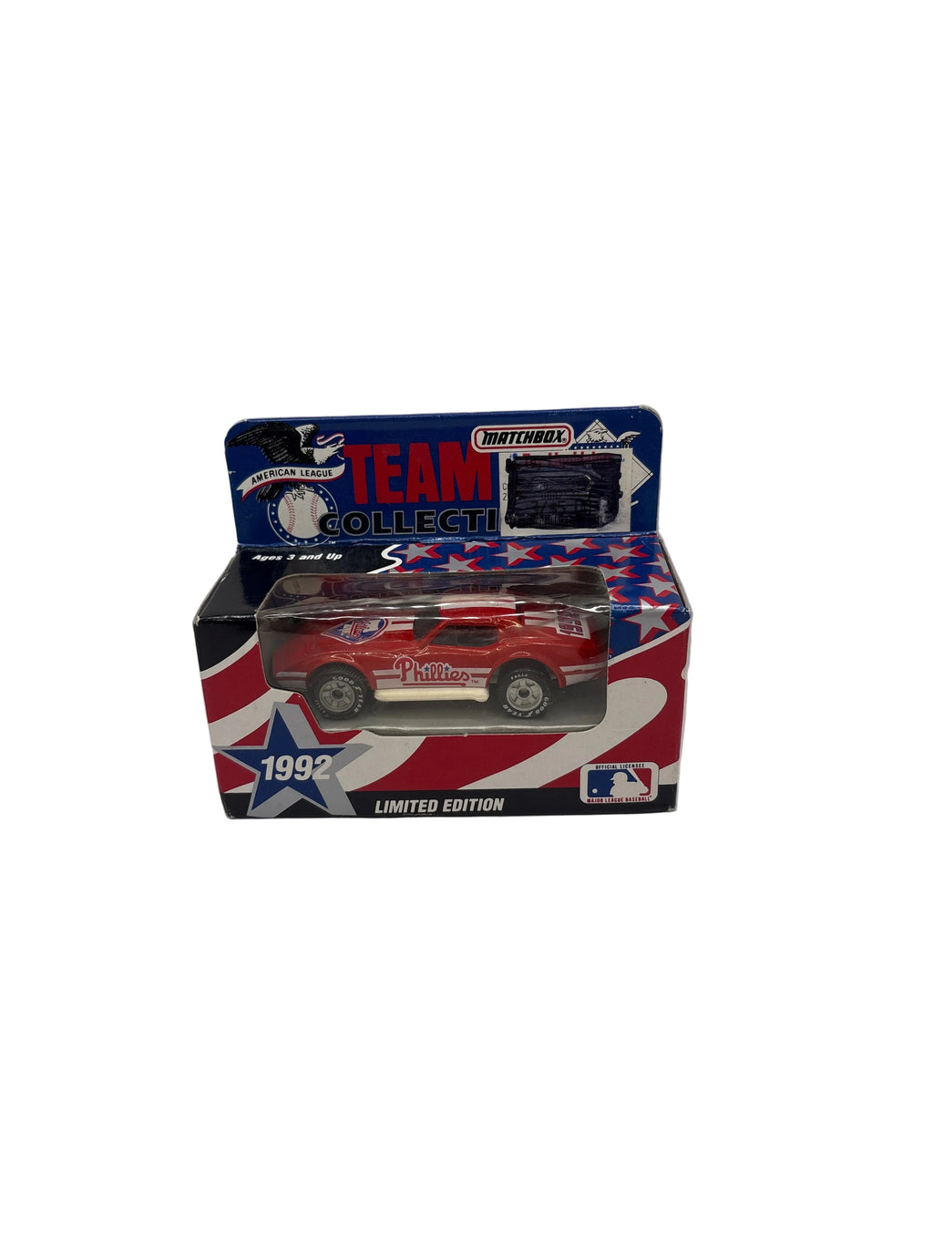 Matchbox Philadelphia Phillies Diecast red