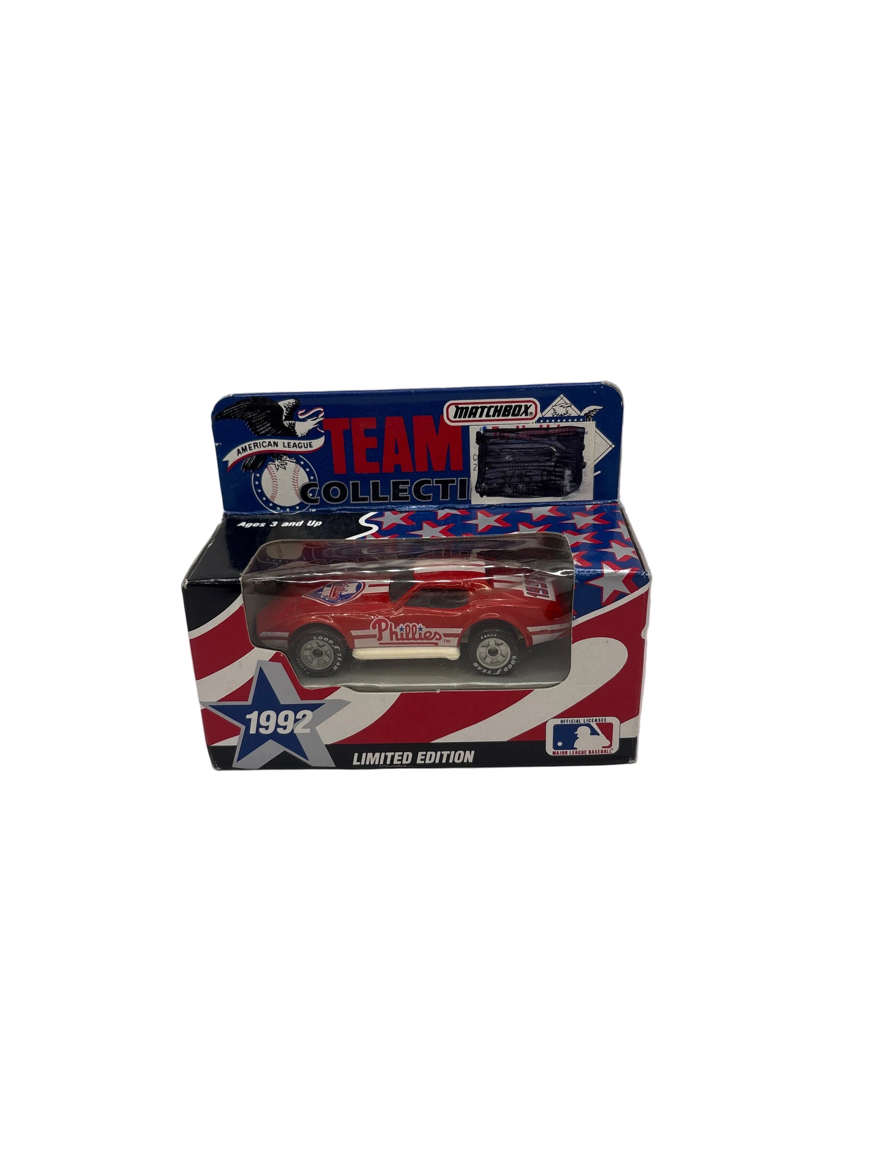 Matchbox Philadelphia Phillies Diecast red