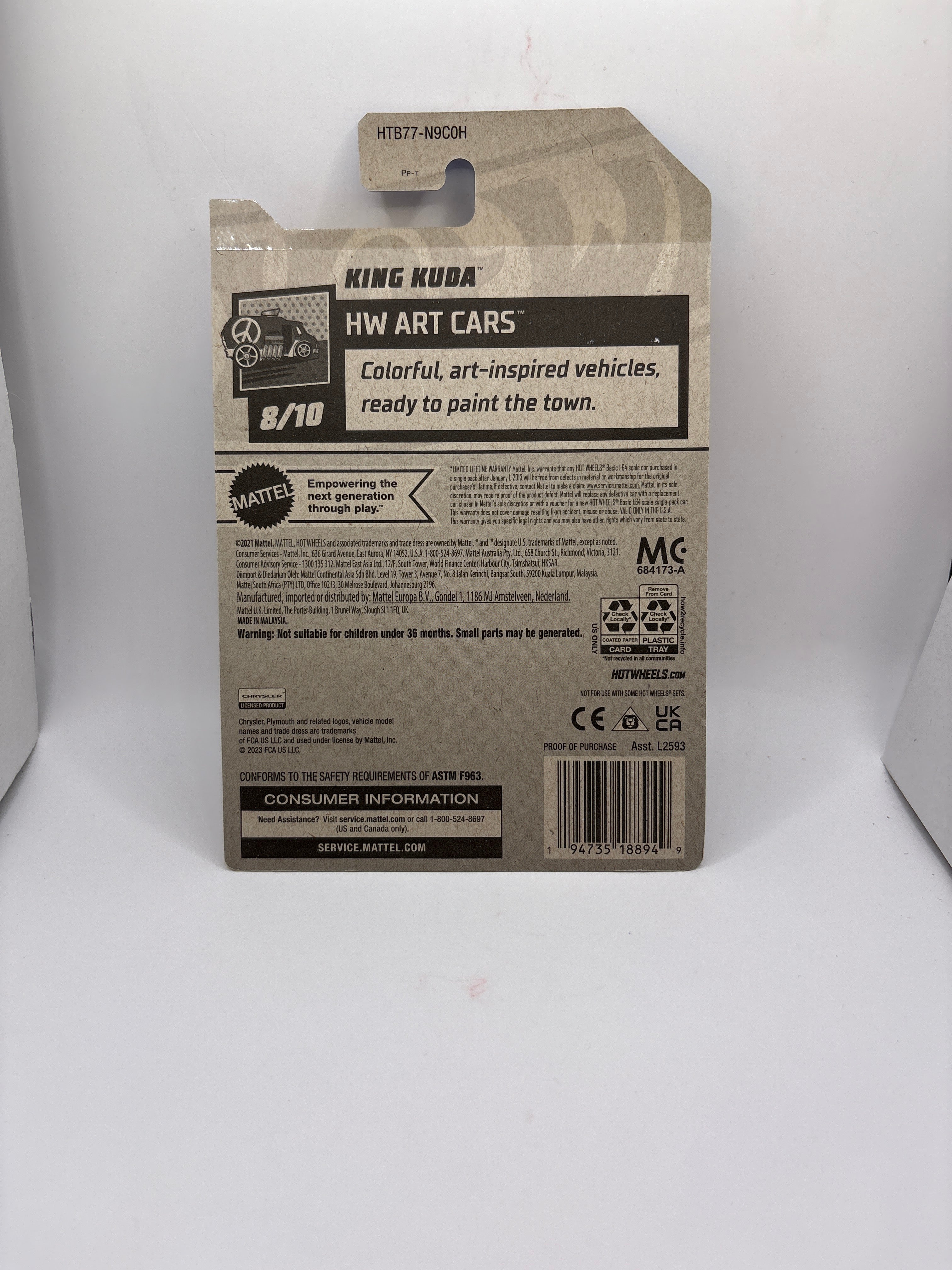 Hot Wheels King Kuda Diecast