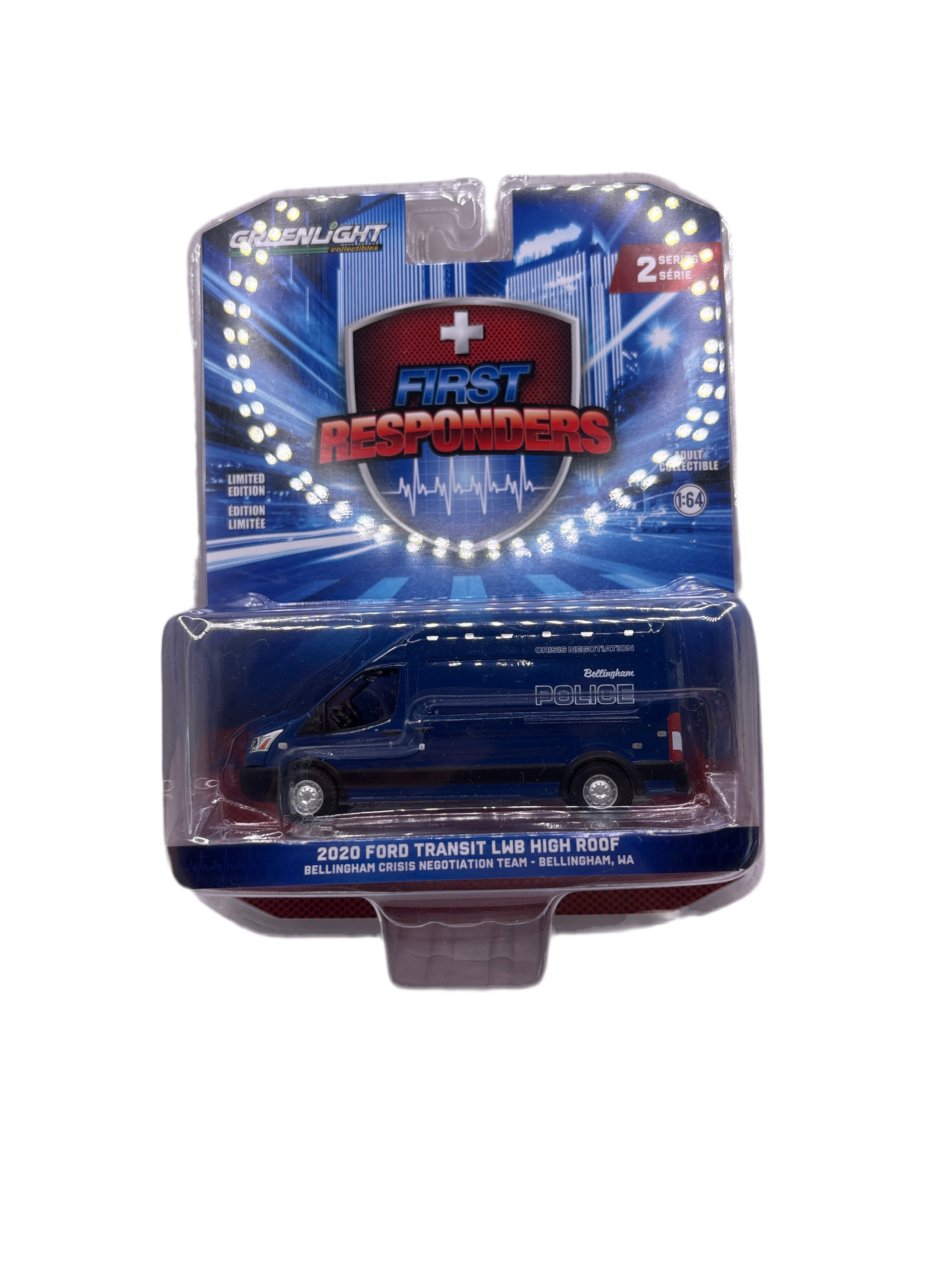 Greenlight 2020 Ford Transit LWB High Roof Diecast