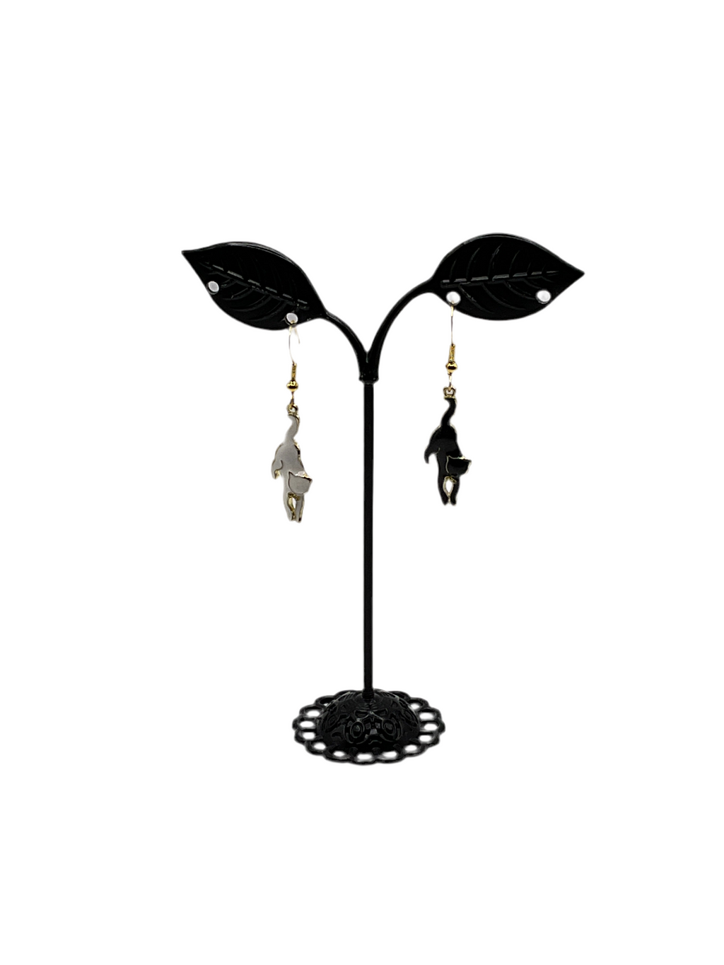 Cat earrings 2