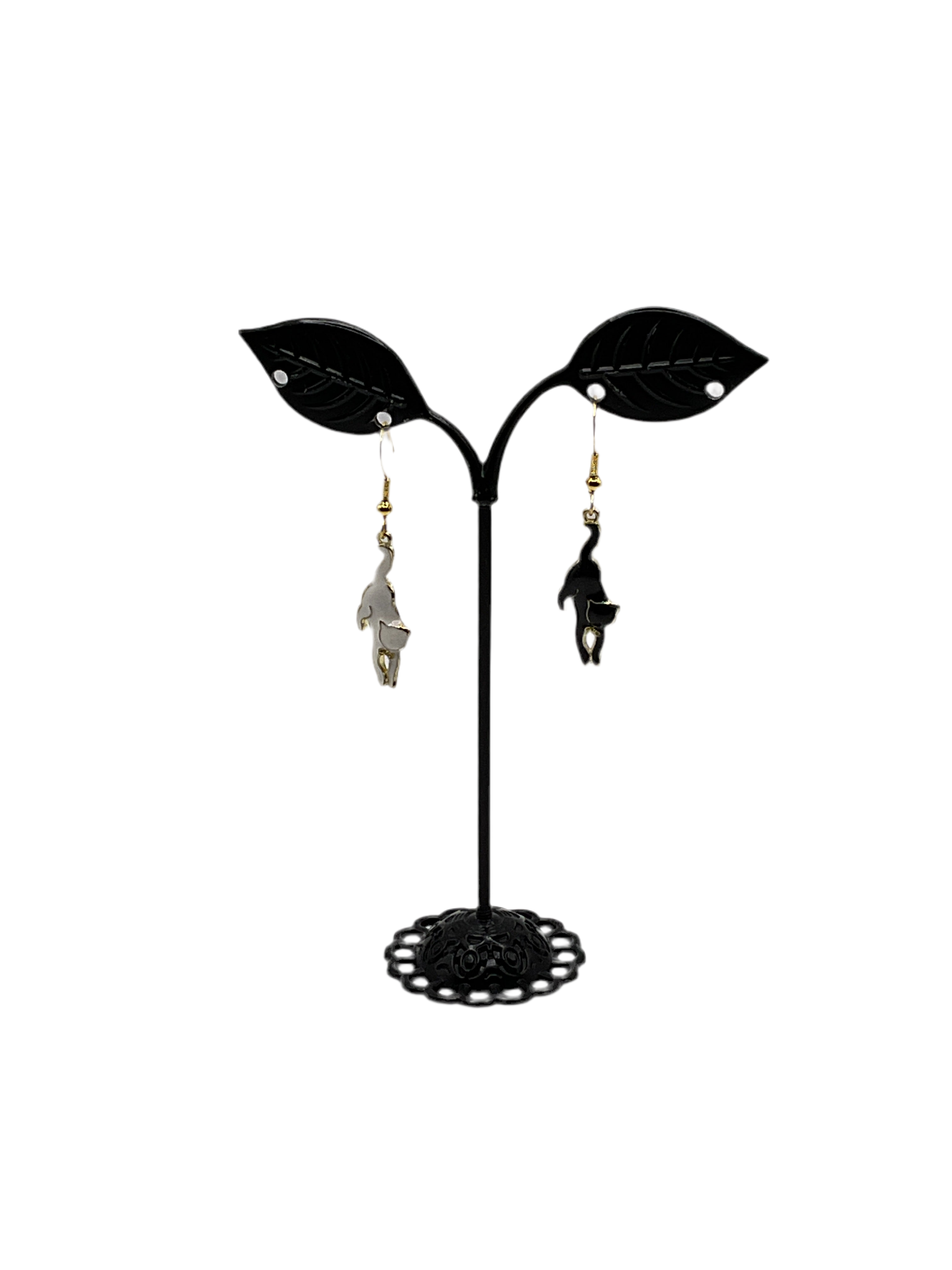 Cat earrings 2
