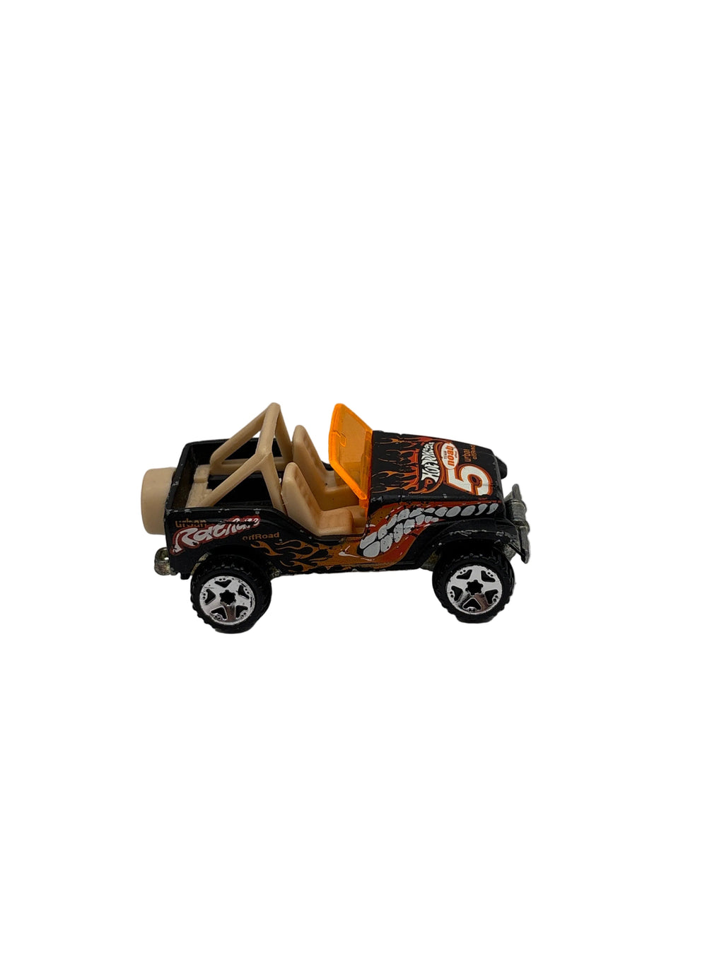 Hot Wheels Jeep Wrangler Diecast black