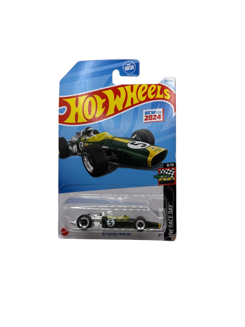 Hot Wheels 67 Lotus Type 49 Diecast