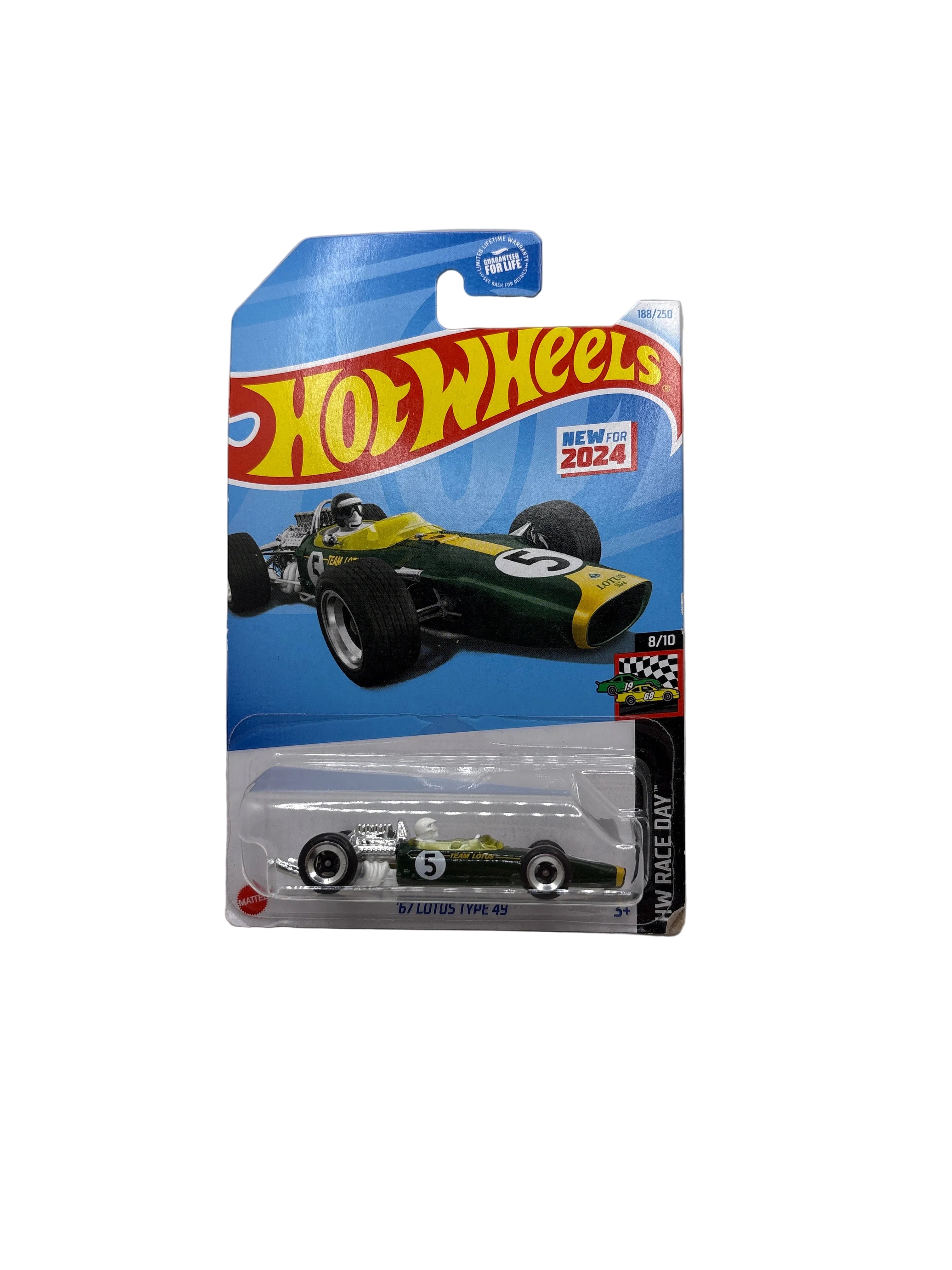 Hot Wheels 67 Lotus Type 49 Diecast