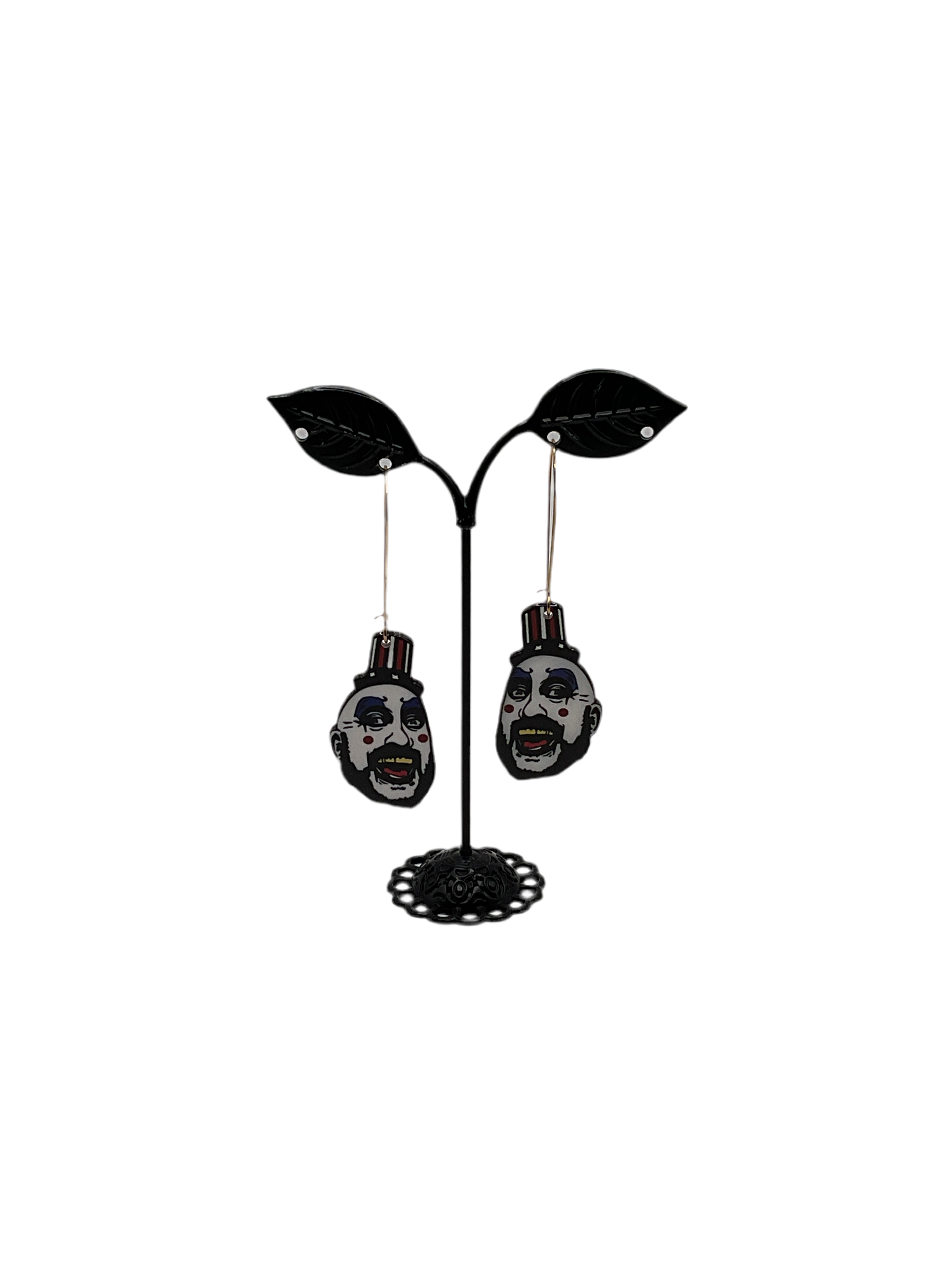 Scary Clown Earrings