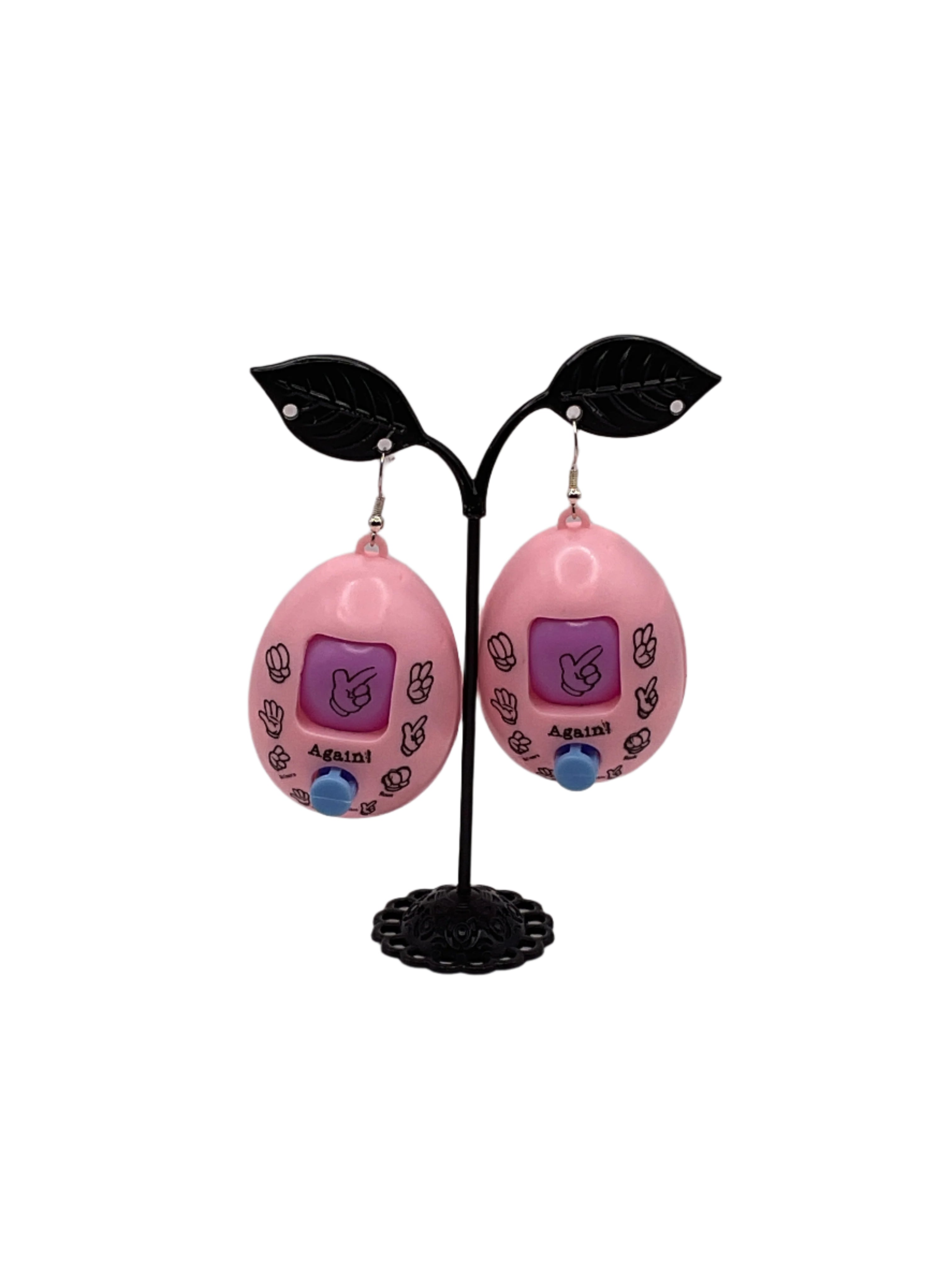 Rock Paper Scissor Earrings