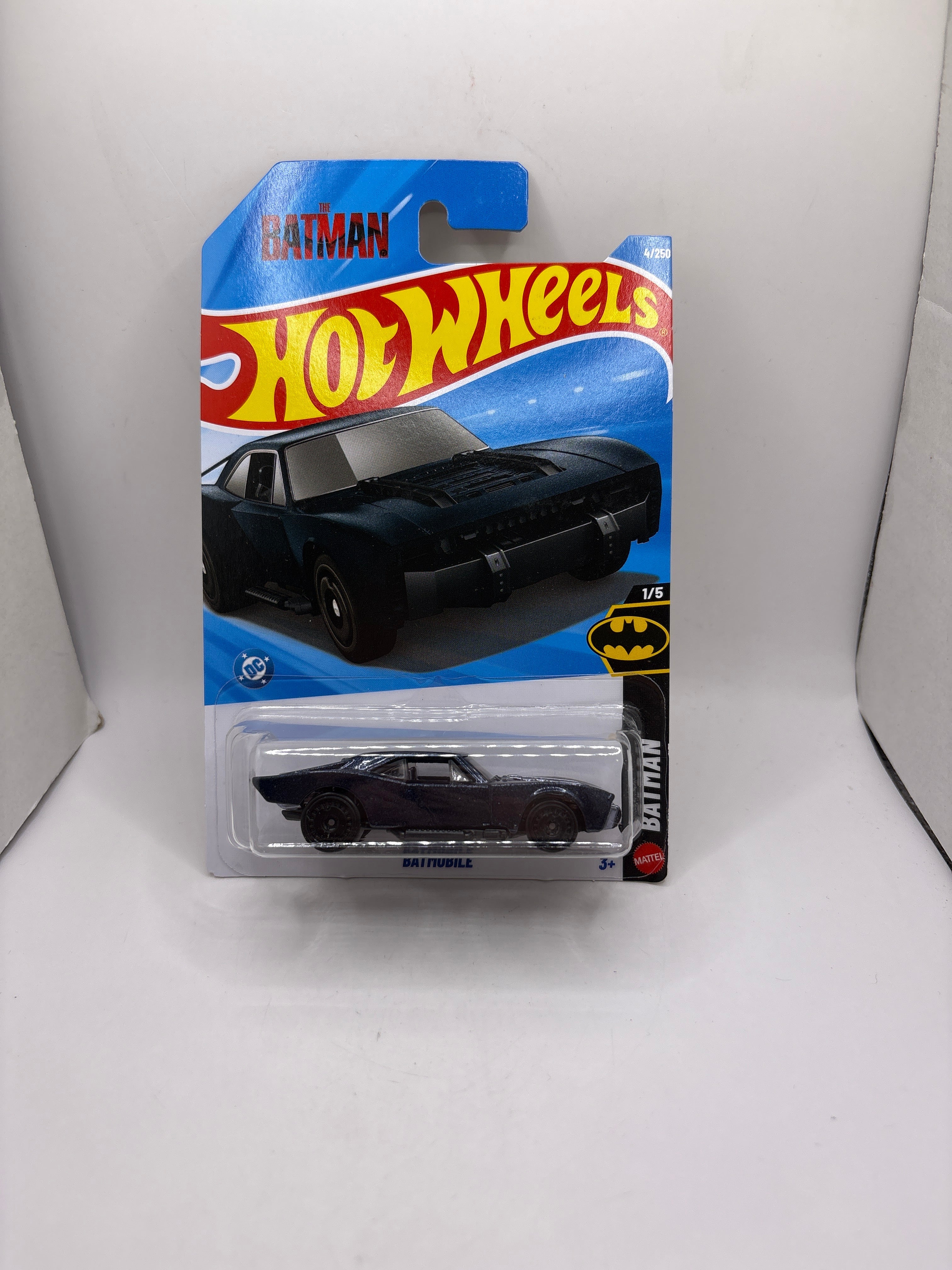 Hot Wheels Batmobile Diecast blue