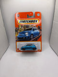 Matchbox 2019 Fiat 500 Turbo Diecast blue