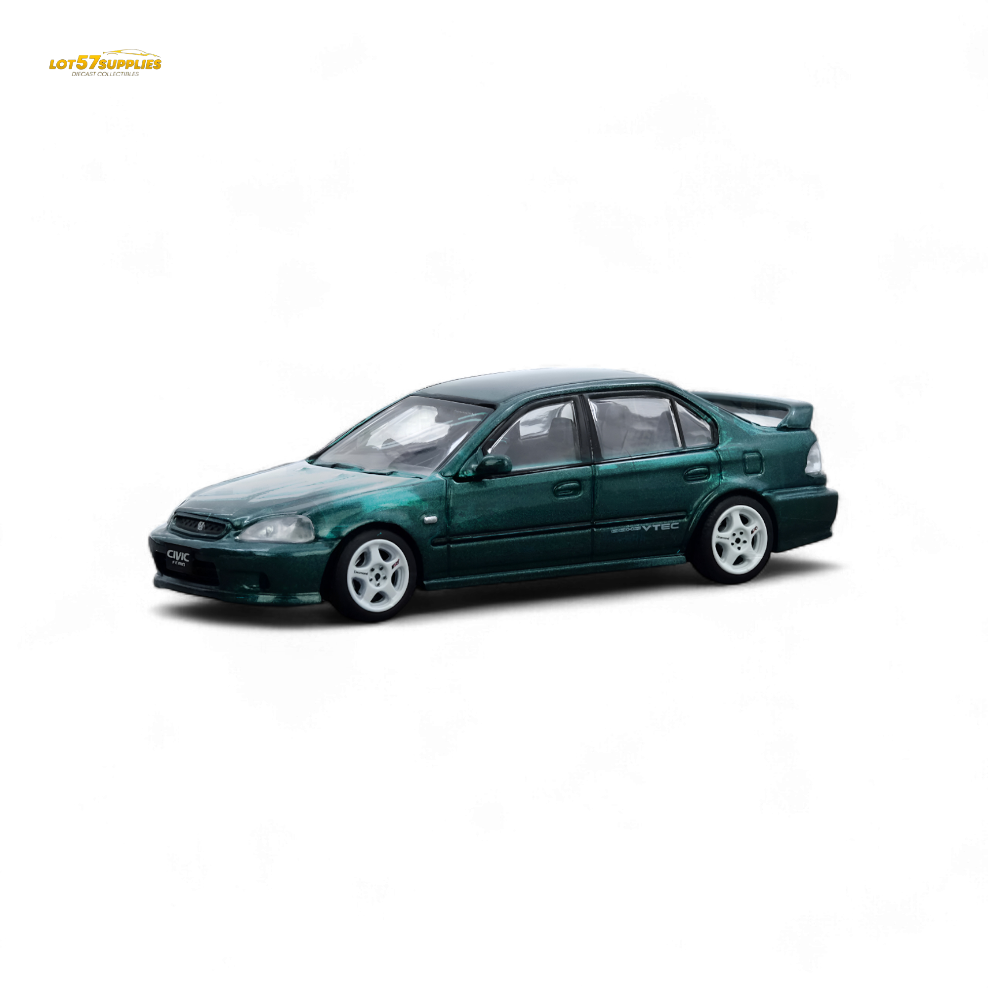 Inno64 Honda Civic Ferio Si EK Green 1:64