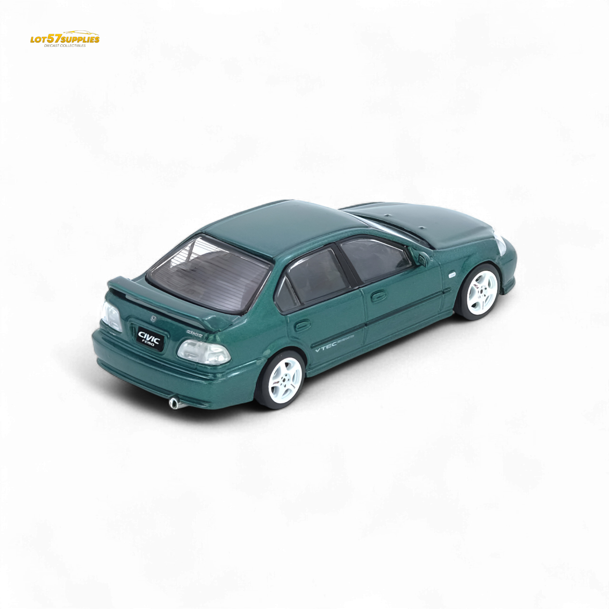 Inno64 Honda Civic Ferio Si EK Green 1:64