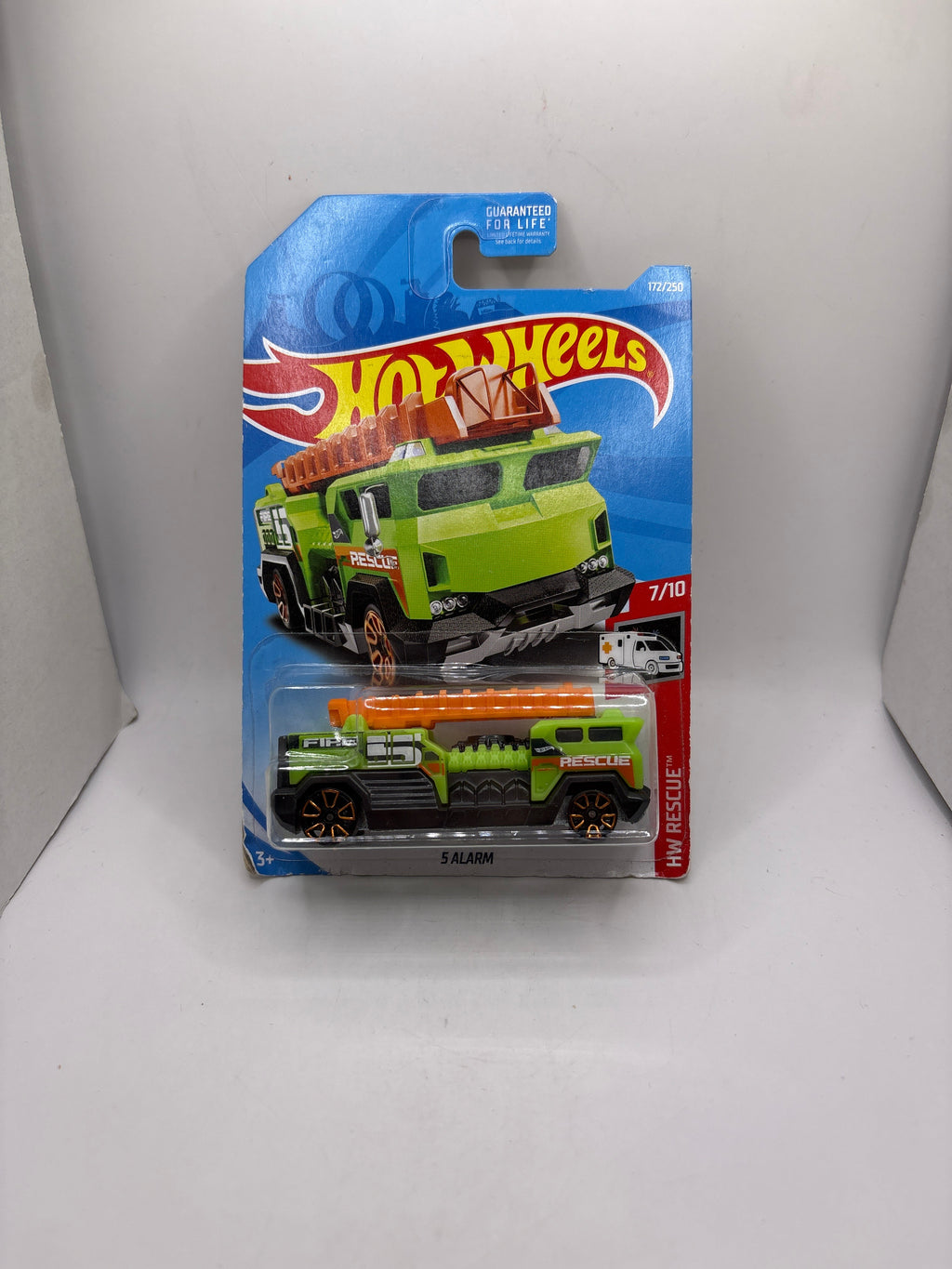 Hot Wheels 5 Alarm Diecast green