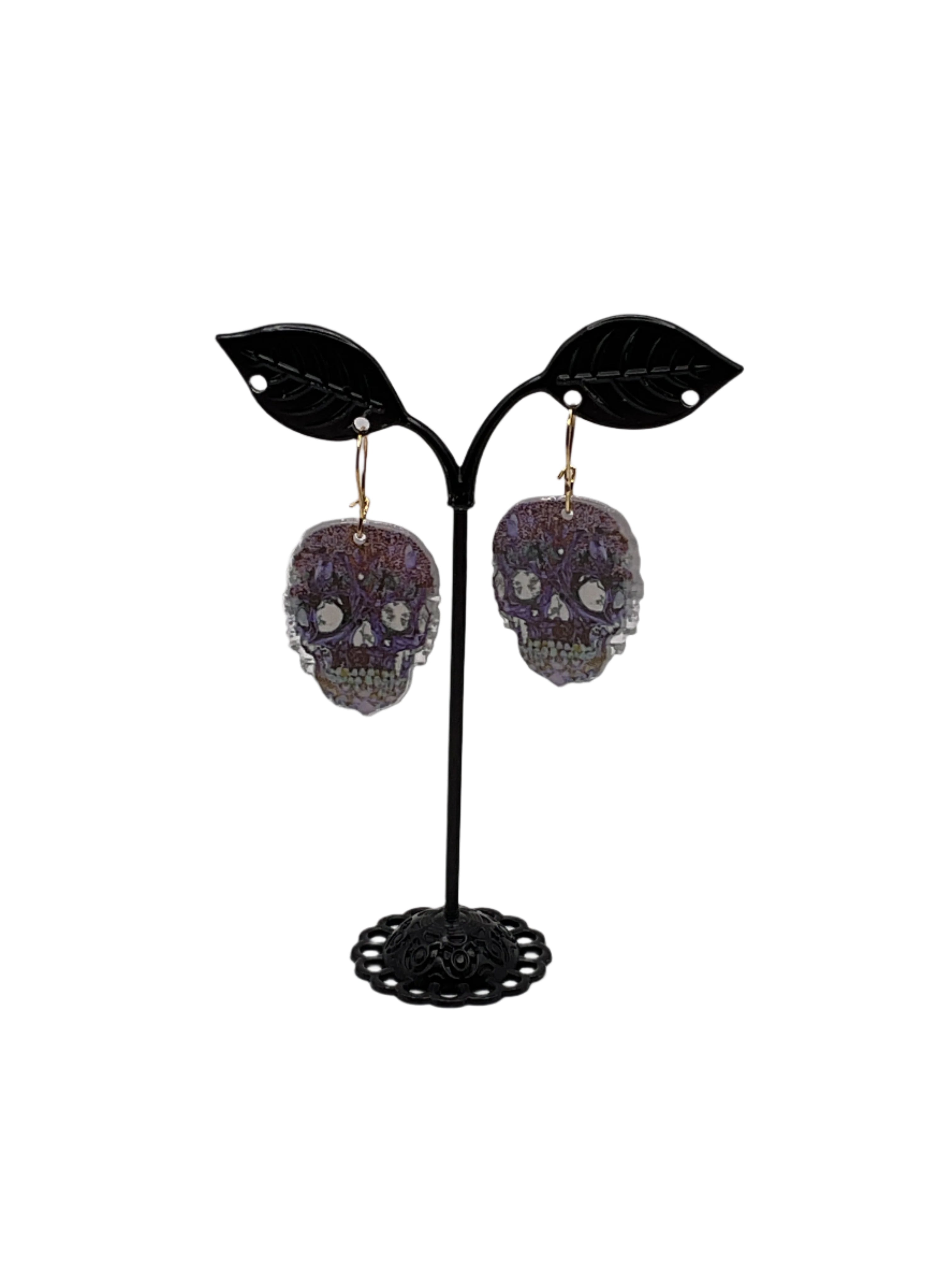 Skull earrings