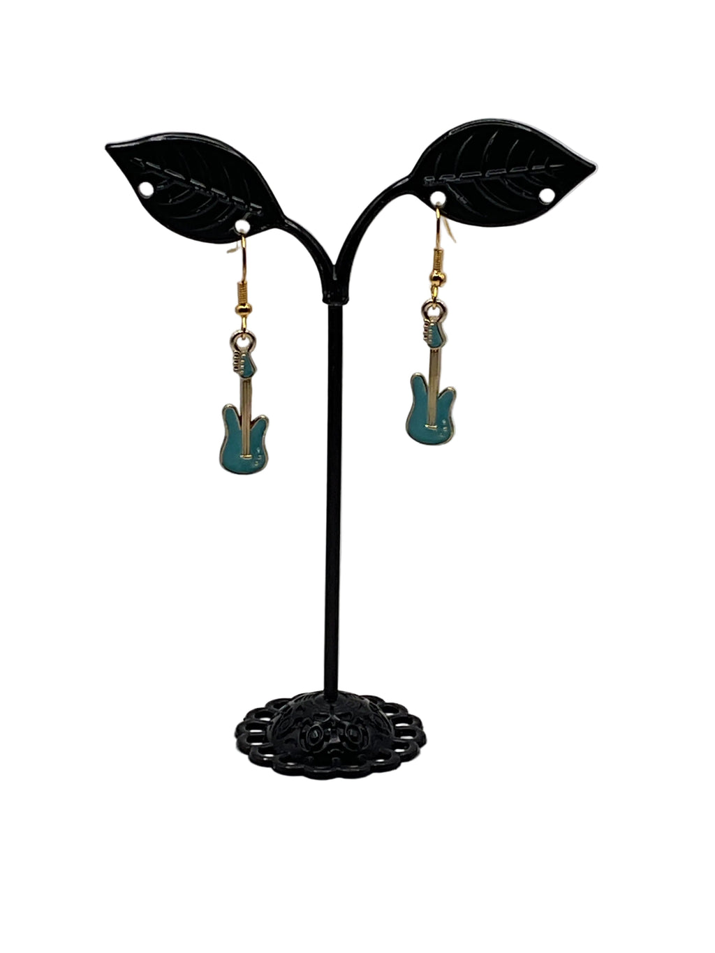 Musical instruments and note earrings