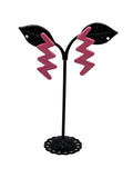 Lightening bolt earrings