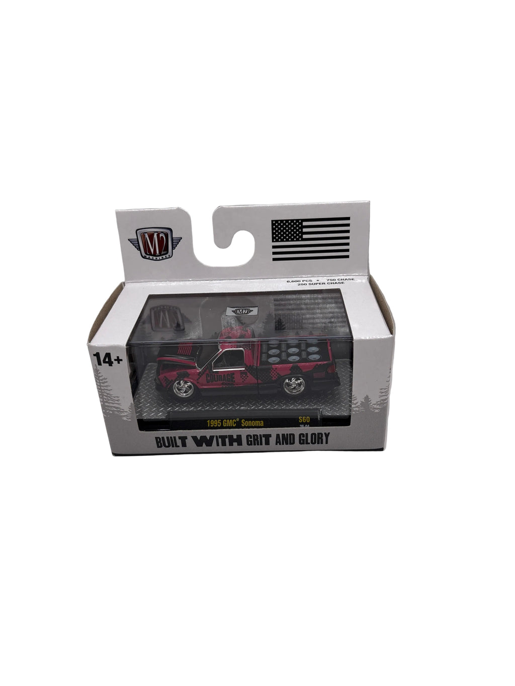M2 1995 GMC Sonoma Diecast pink