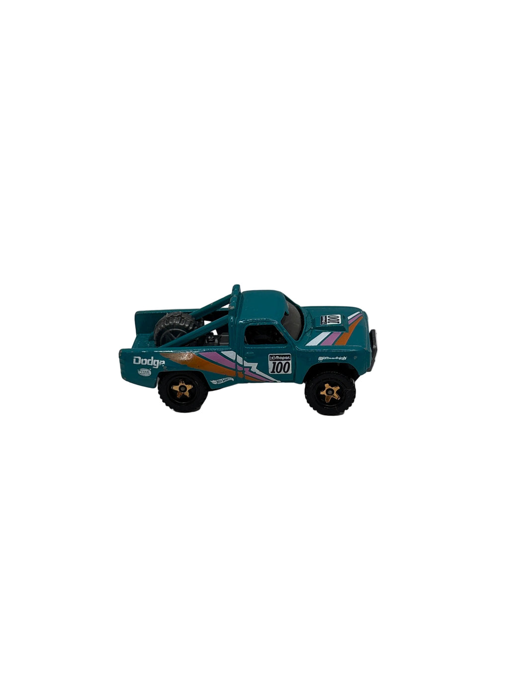 Hot Wheels 87 Dodge D100 Diecast blue