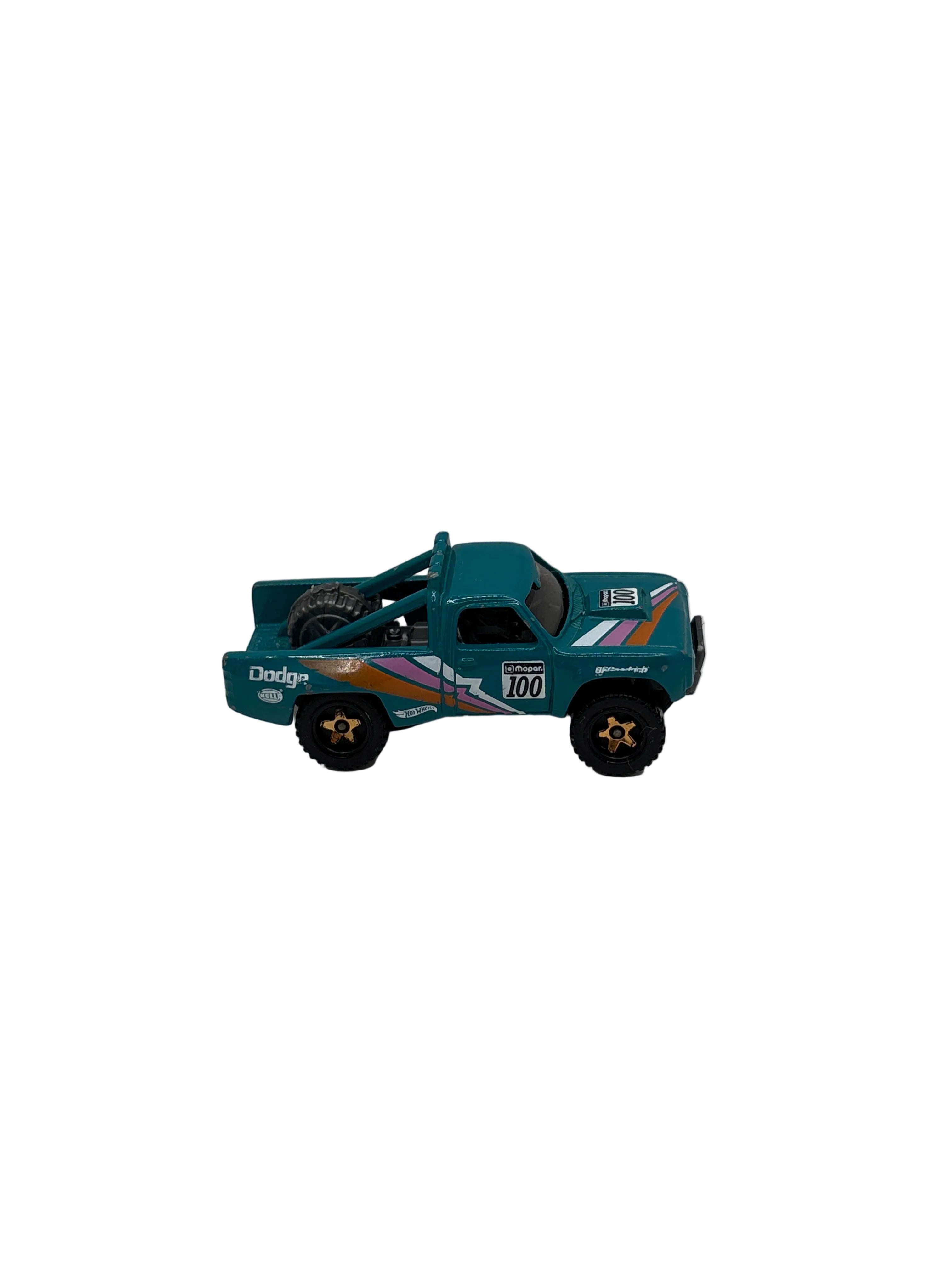 Hot Wheels 87 Dodge D100 Diecast blue