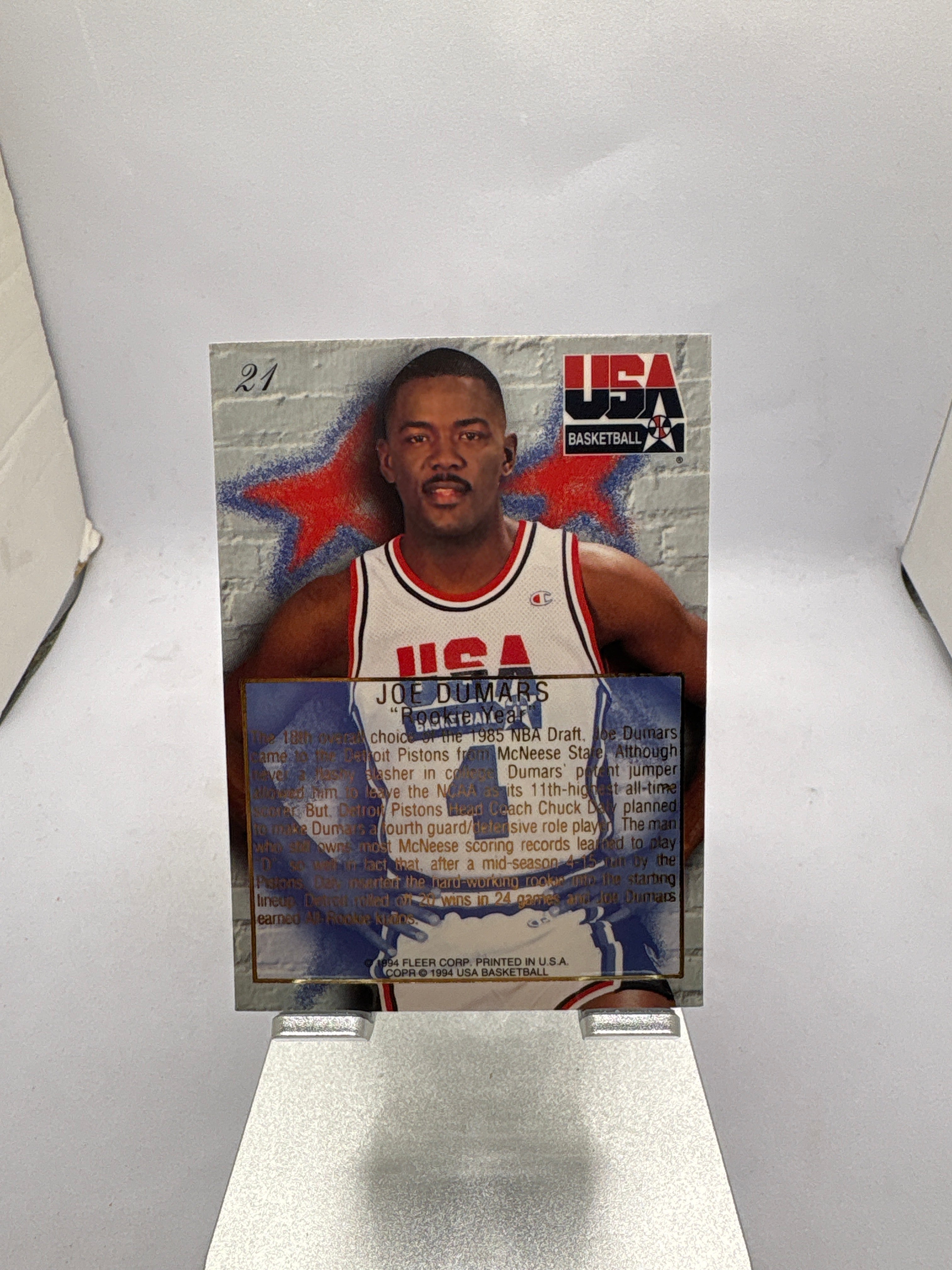 Flair Joe Dumars