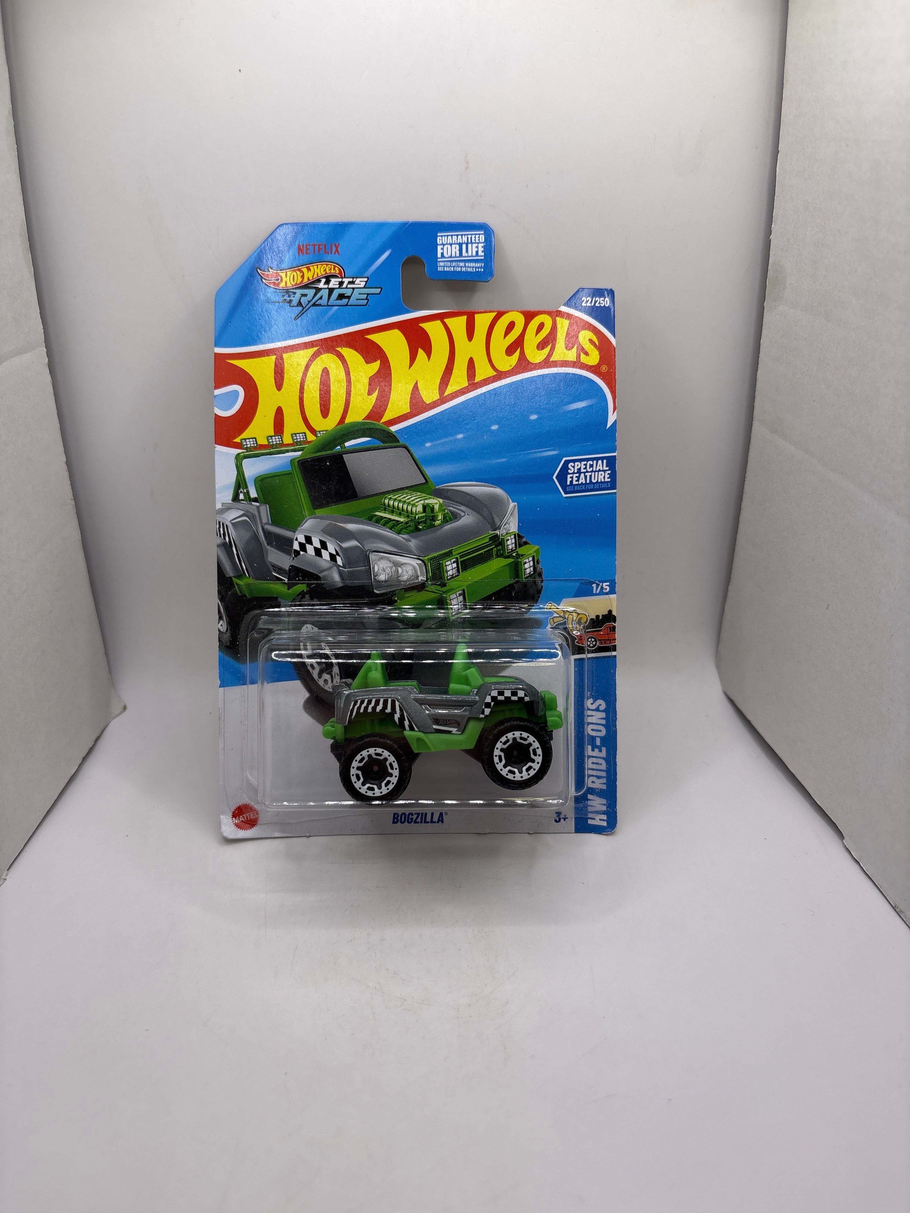 Hot Wheels Bogzilla Diecast Silver