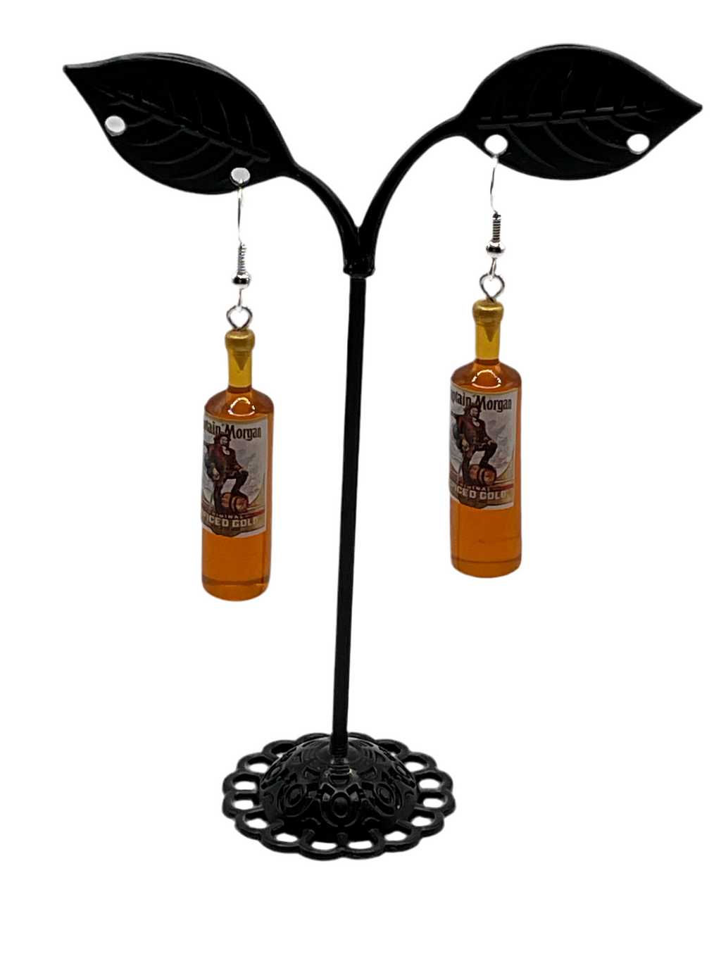 Spiced rum earrings