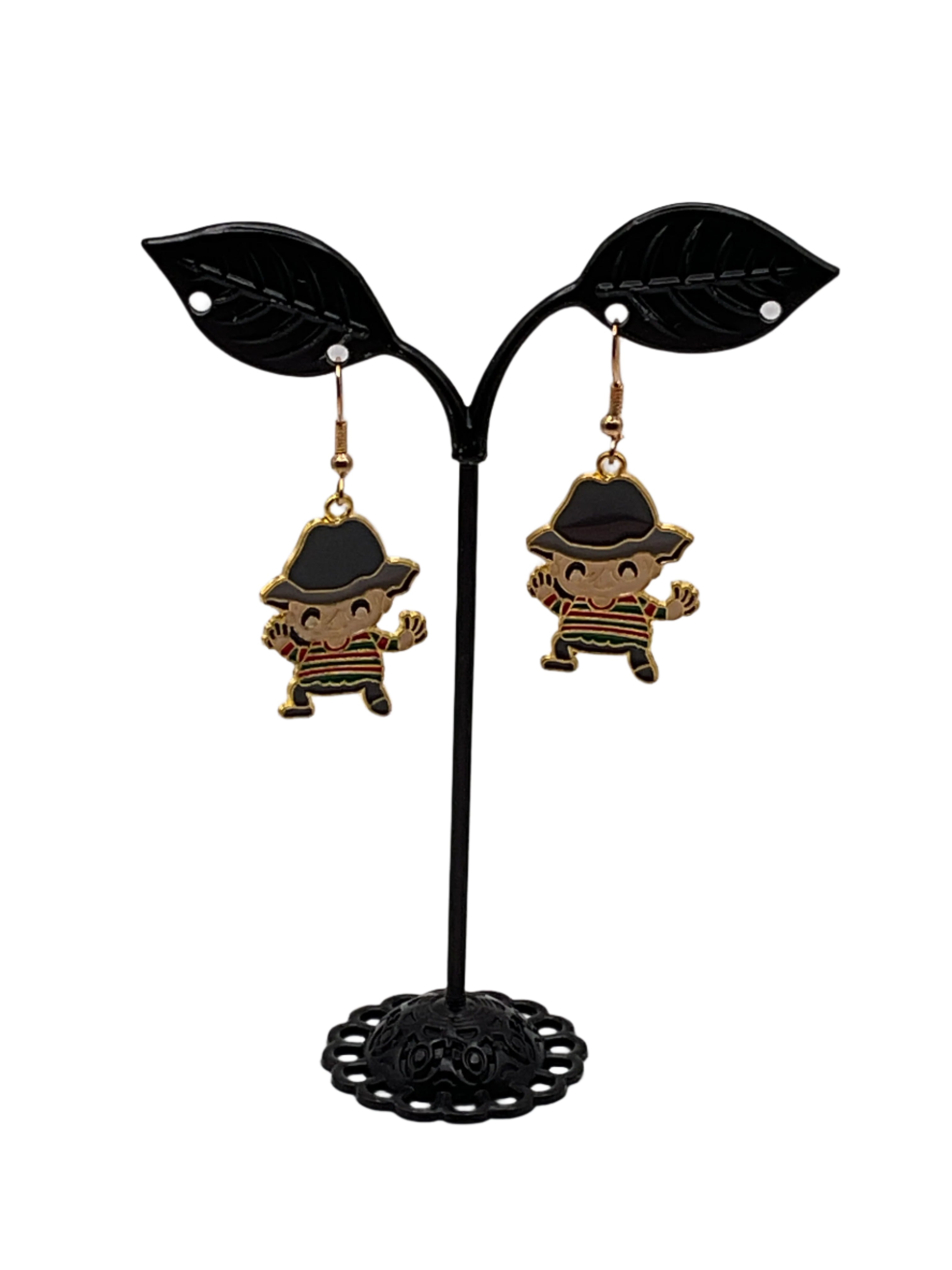 Horror Film Character Earrings