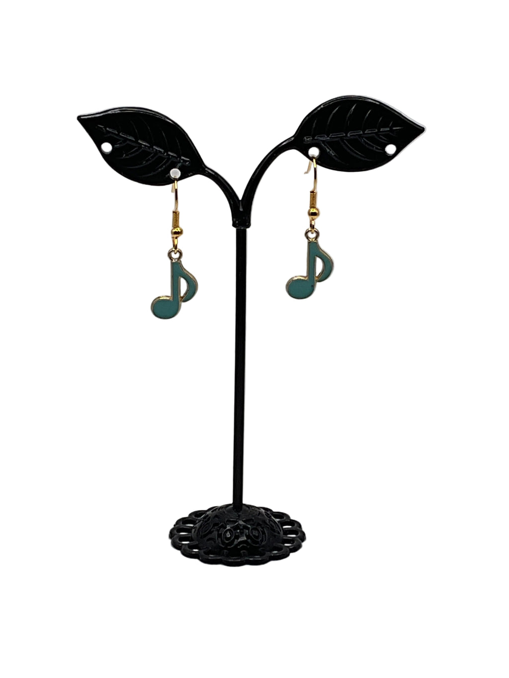 Musical instruments and note earrings