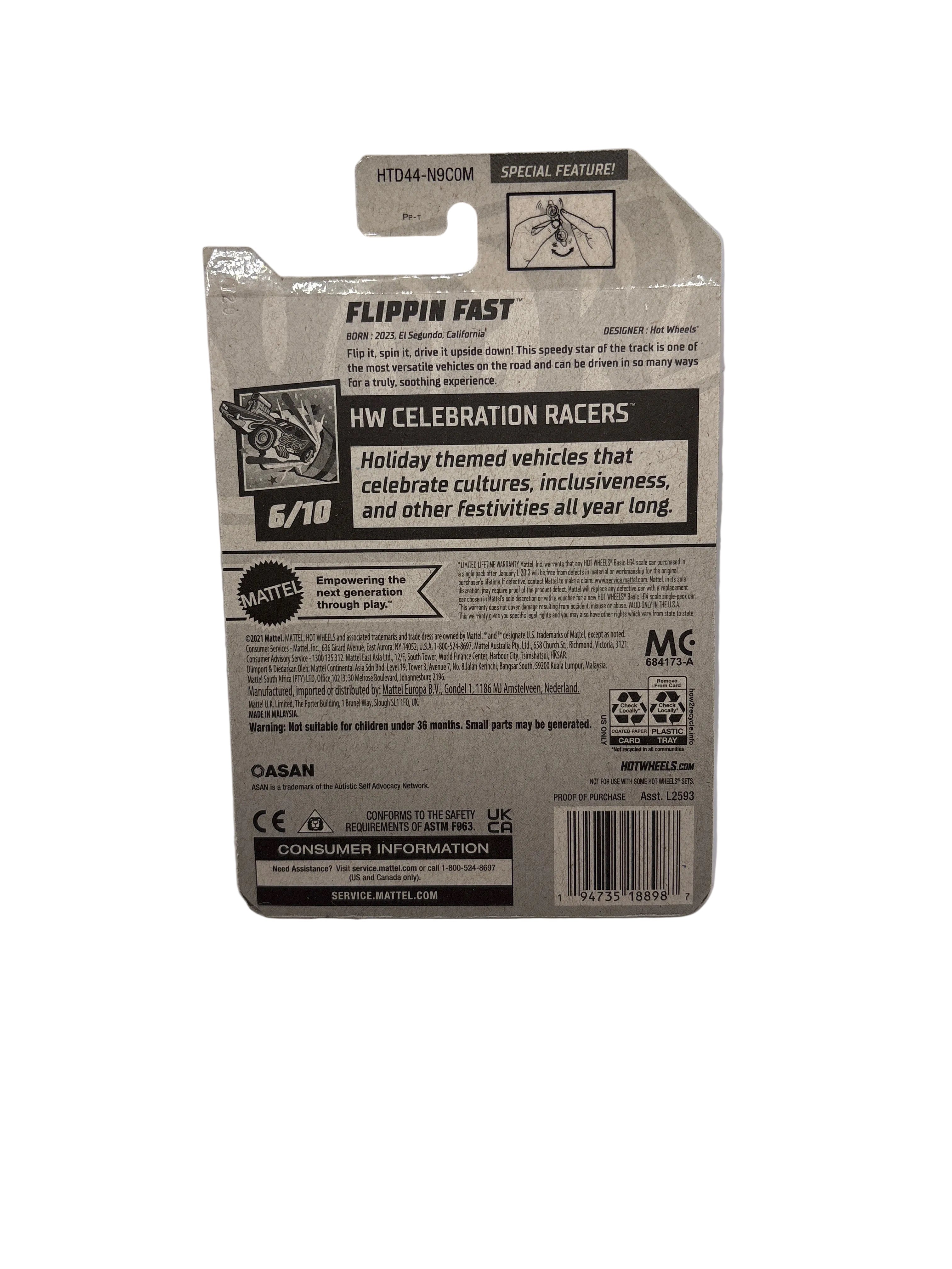 Hot Wheels Flippin Fast Diecast multi color