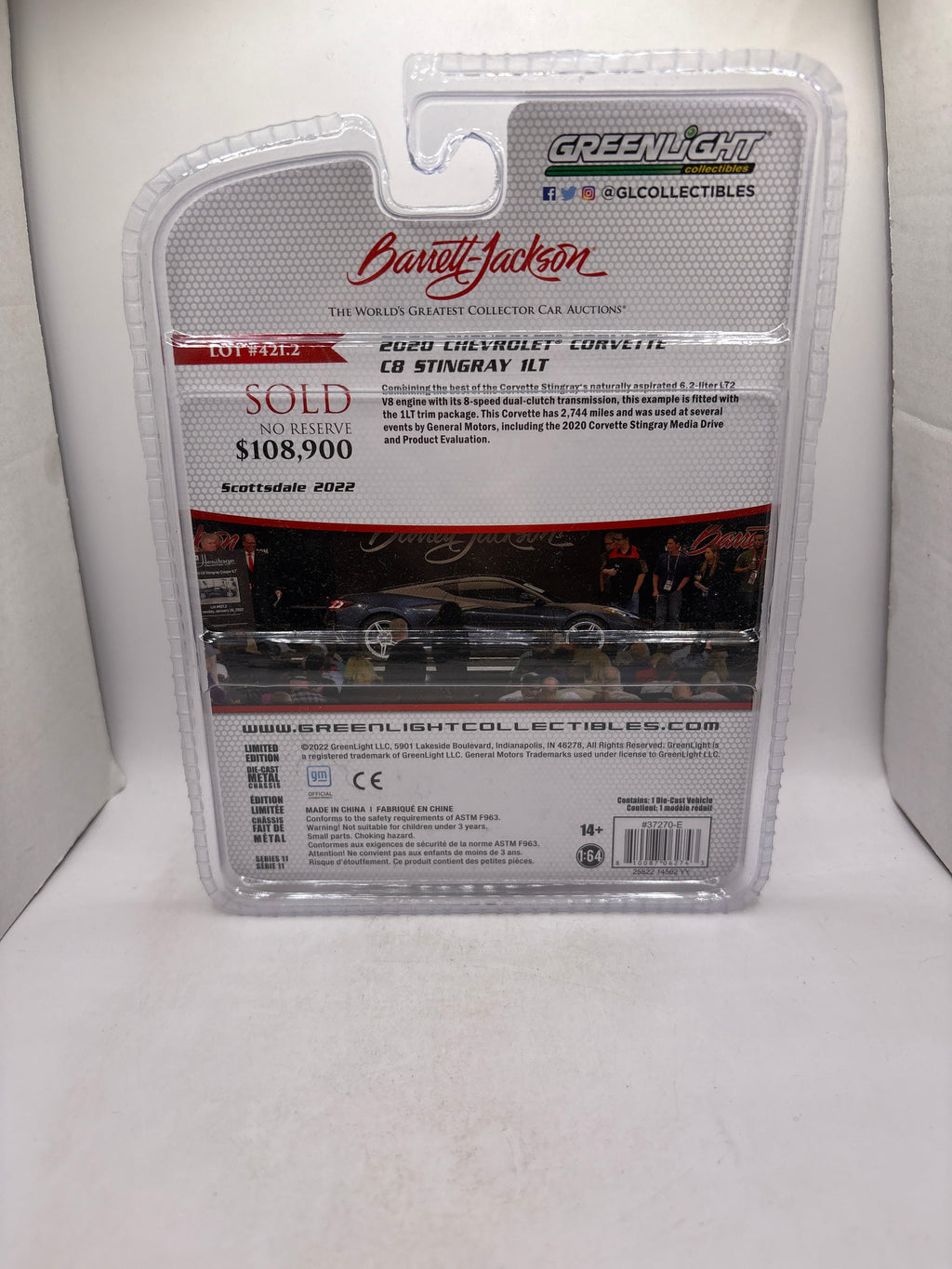 Greenlight 2020 Chevrolet Corvette C8 Stingray 1LT Diecast
