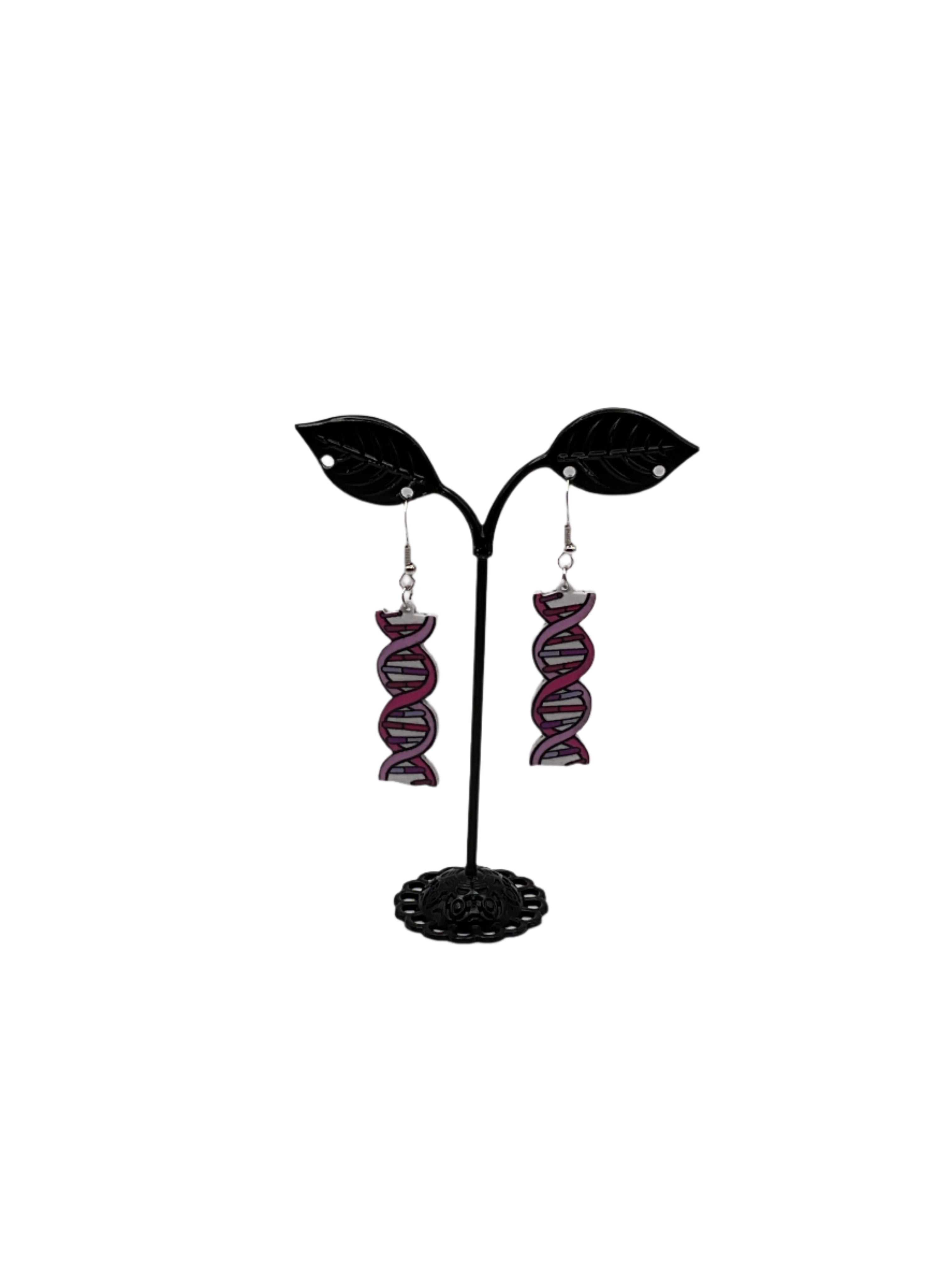 DNA Strand Earrings